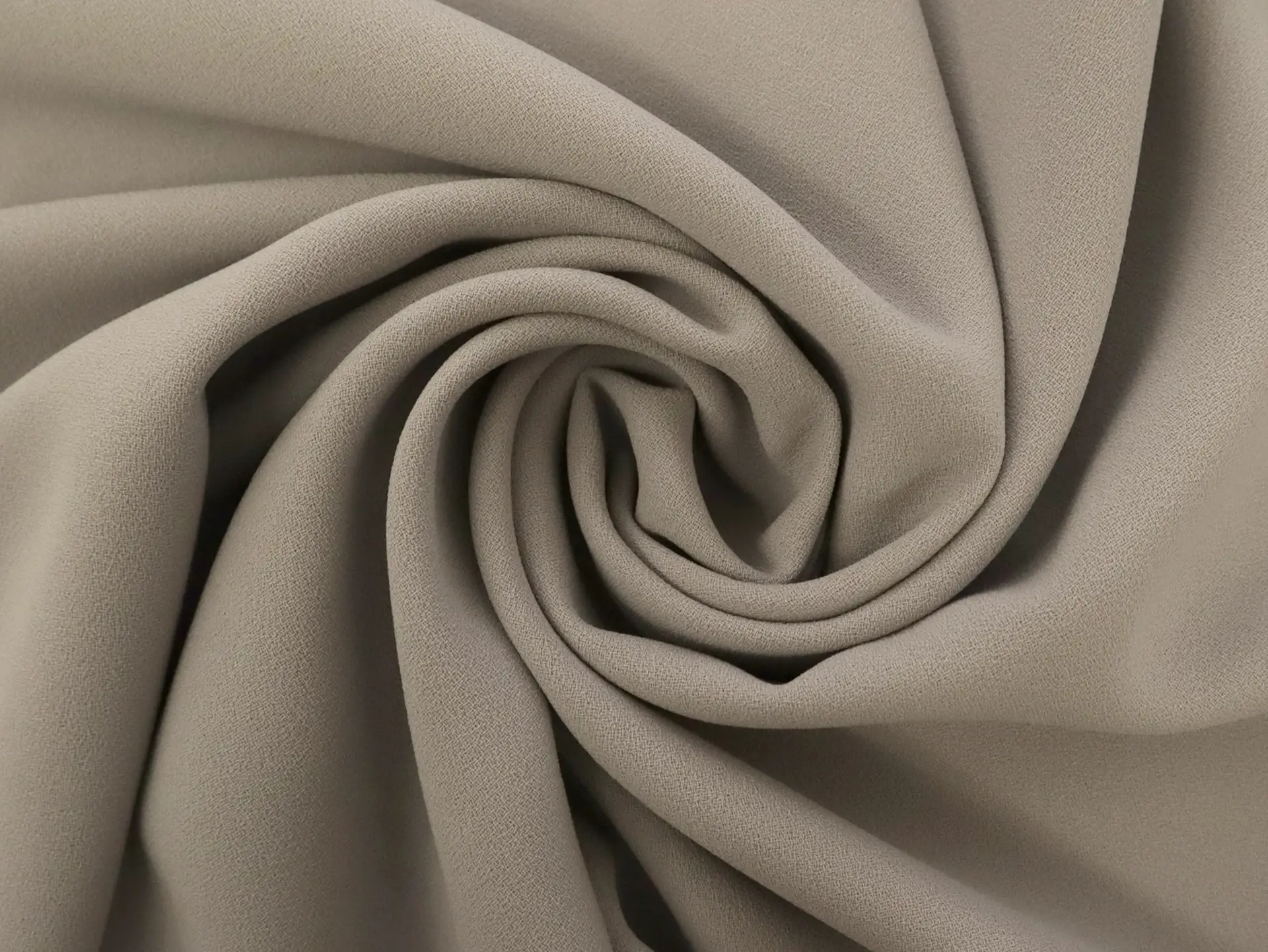Polyester Crepe in Grey