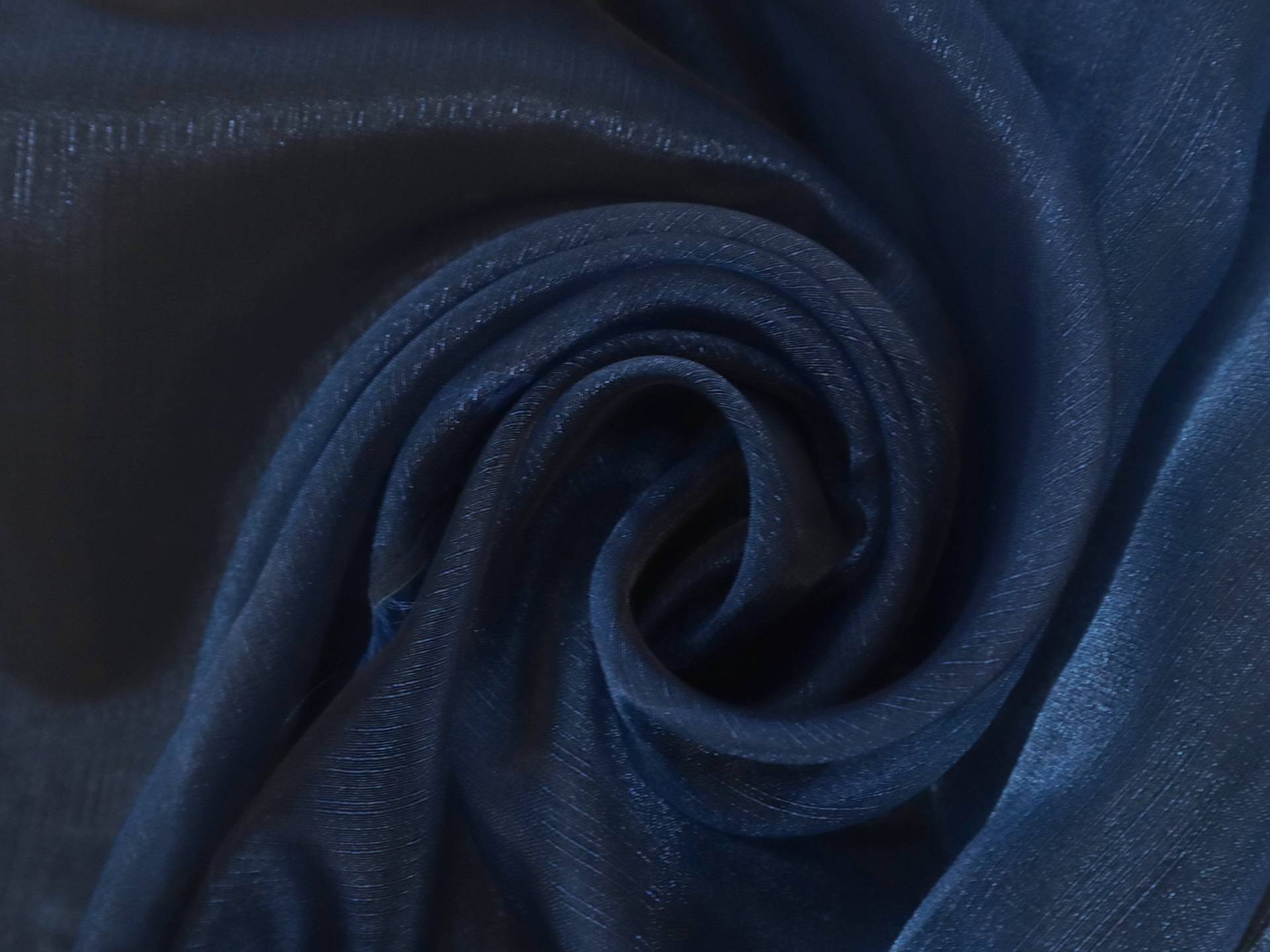 Sparkle Sheer Organza in Marine Blue
