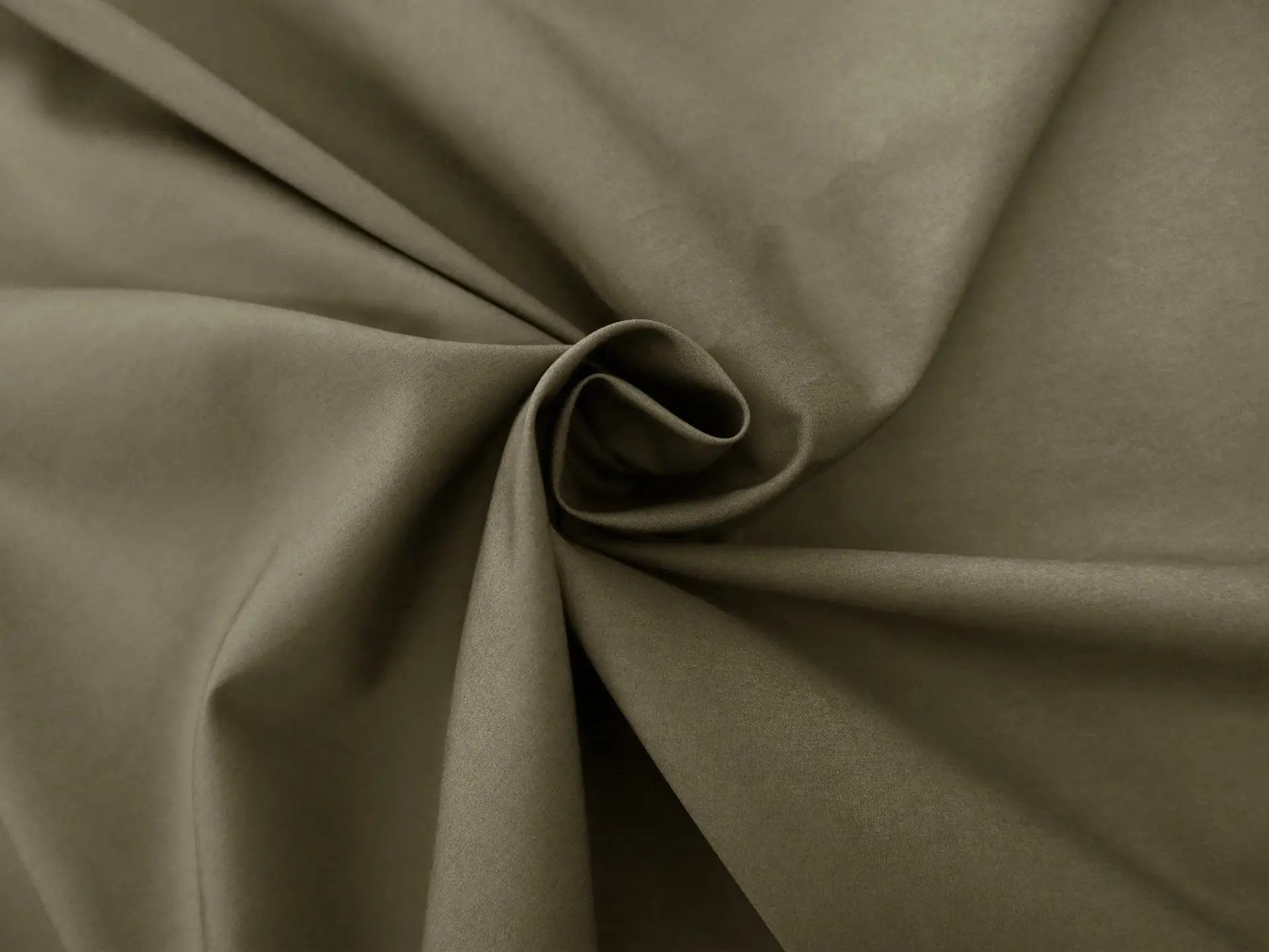 Japanese Cotton Broadcloth in Dark Olive