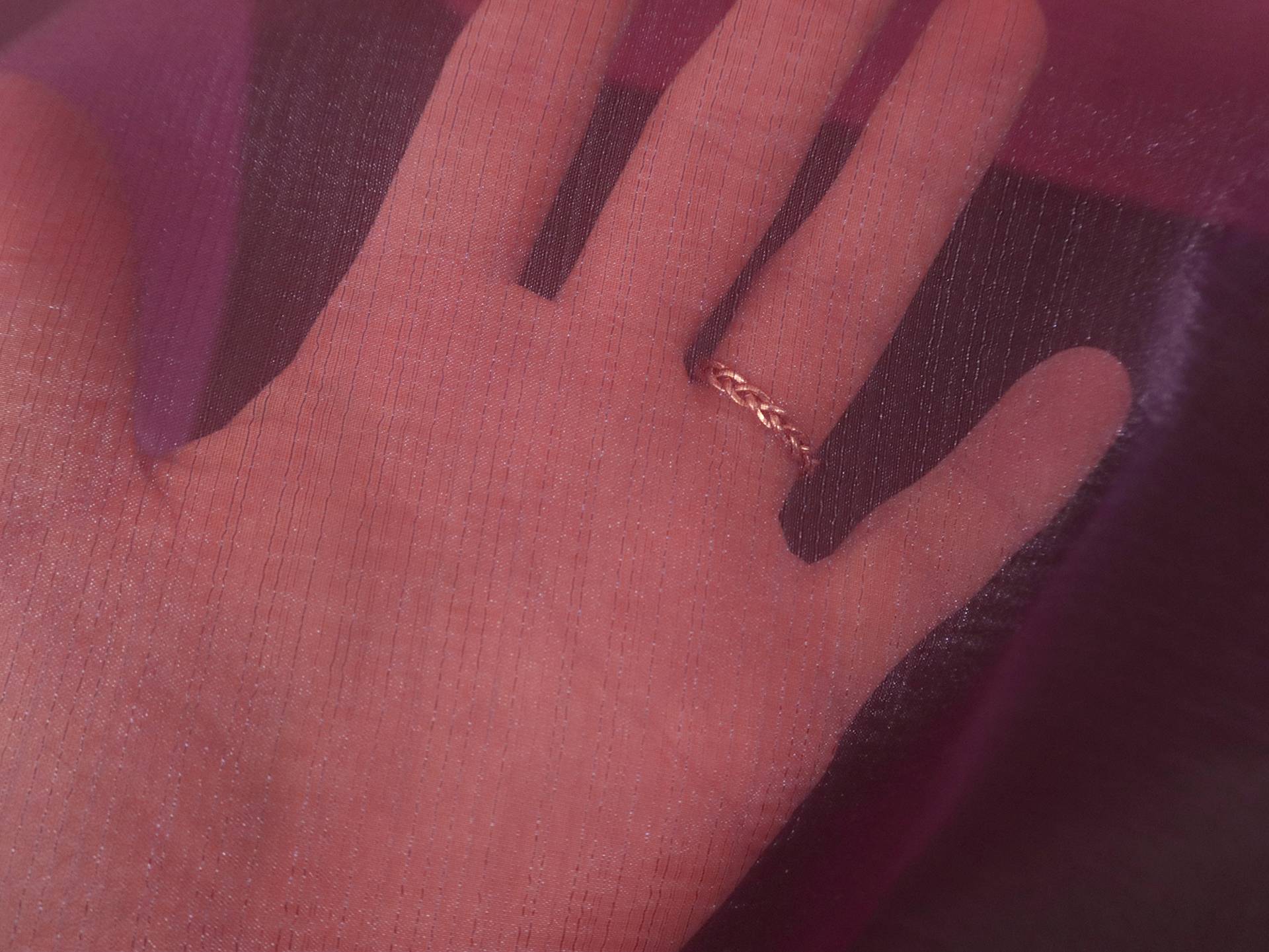 Sparkle Sheer Organza in Fuchsia