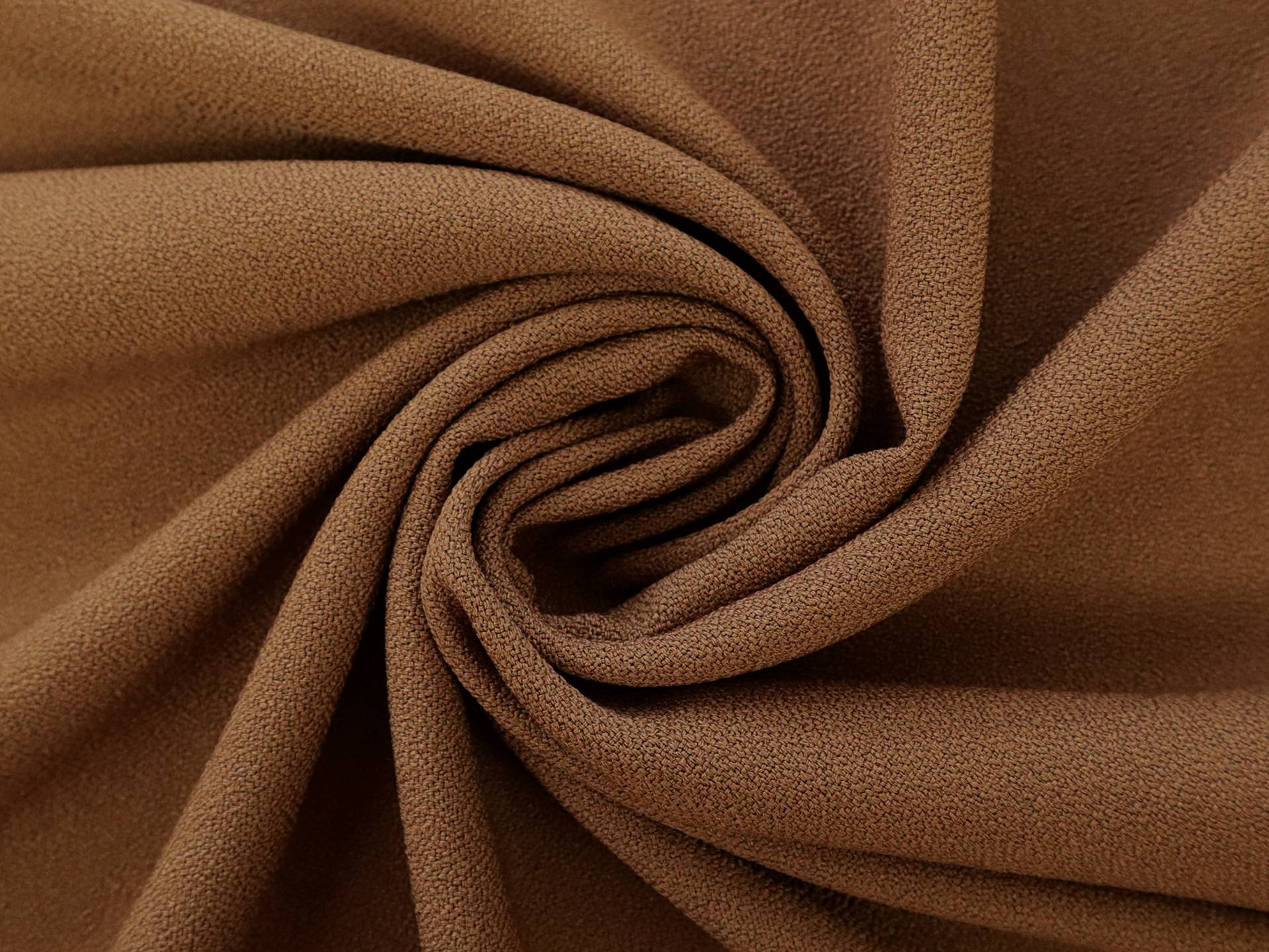 Triacetate Blend Pebble Crepe in Tan