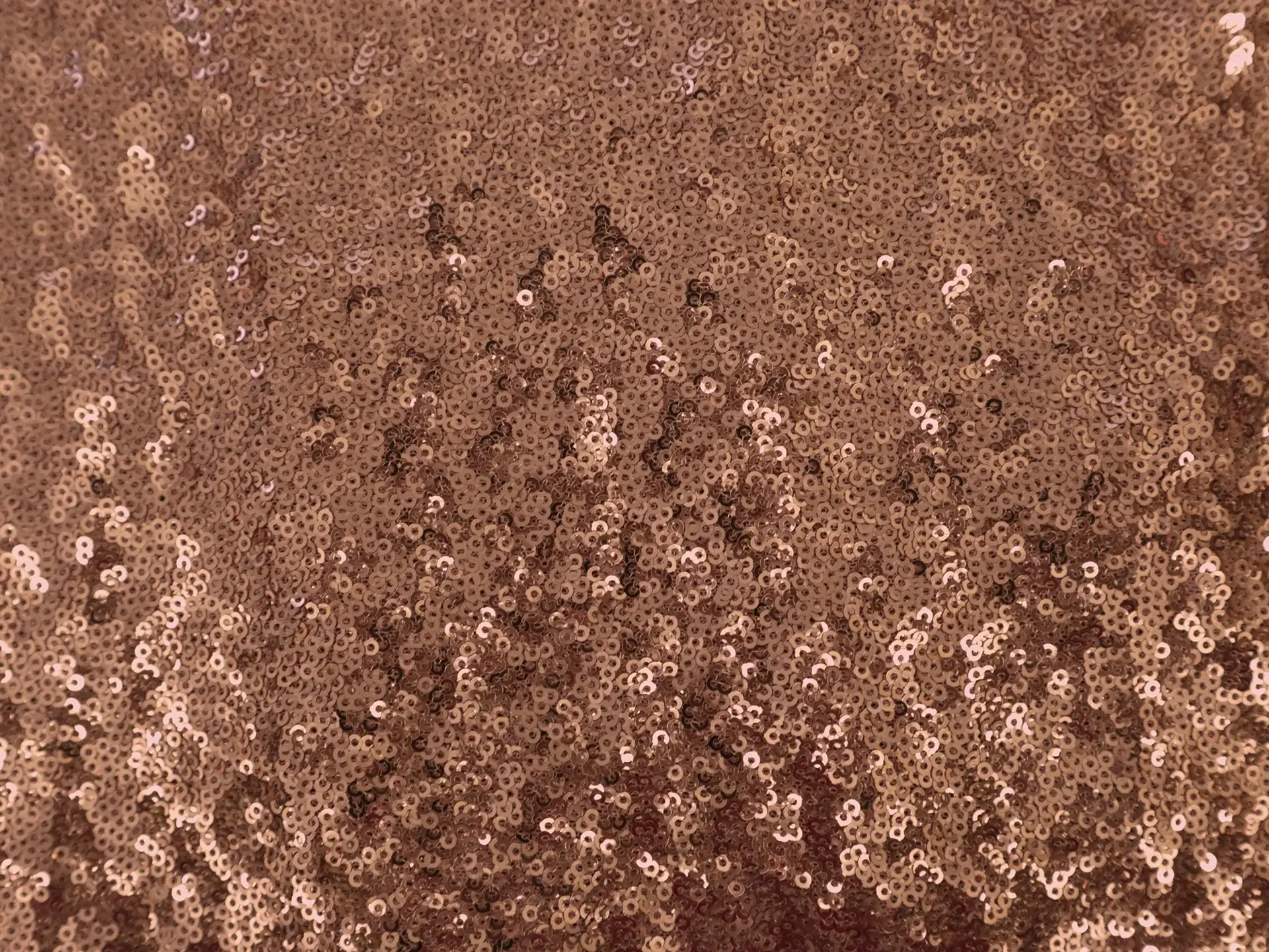 Stretch Sequins in Rose Gold