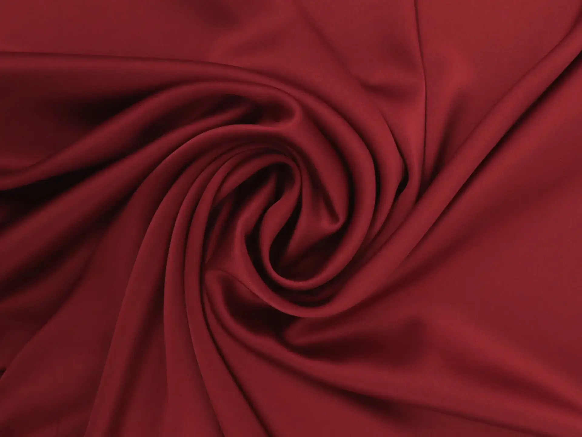 Spanish Triacetate Blend Double Face Stretch Charmeuse in Crimson