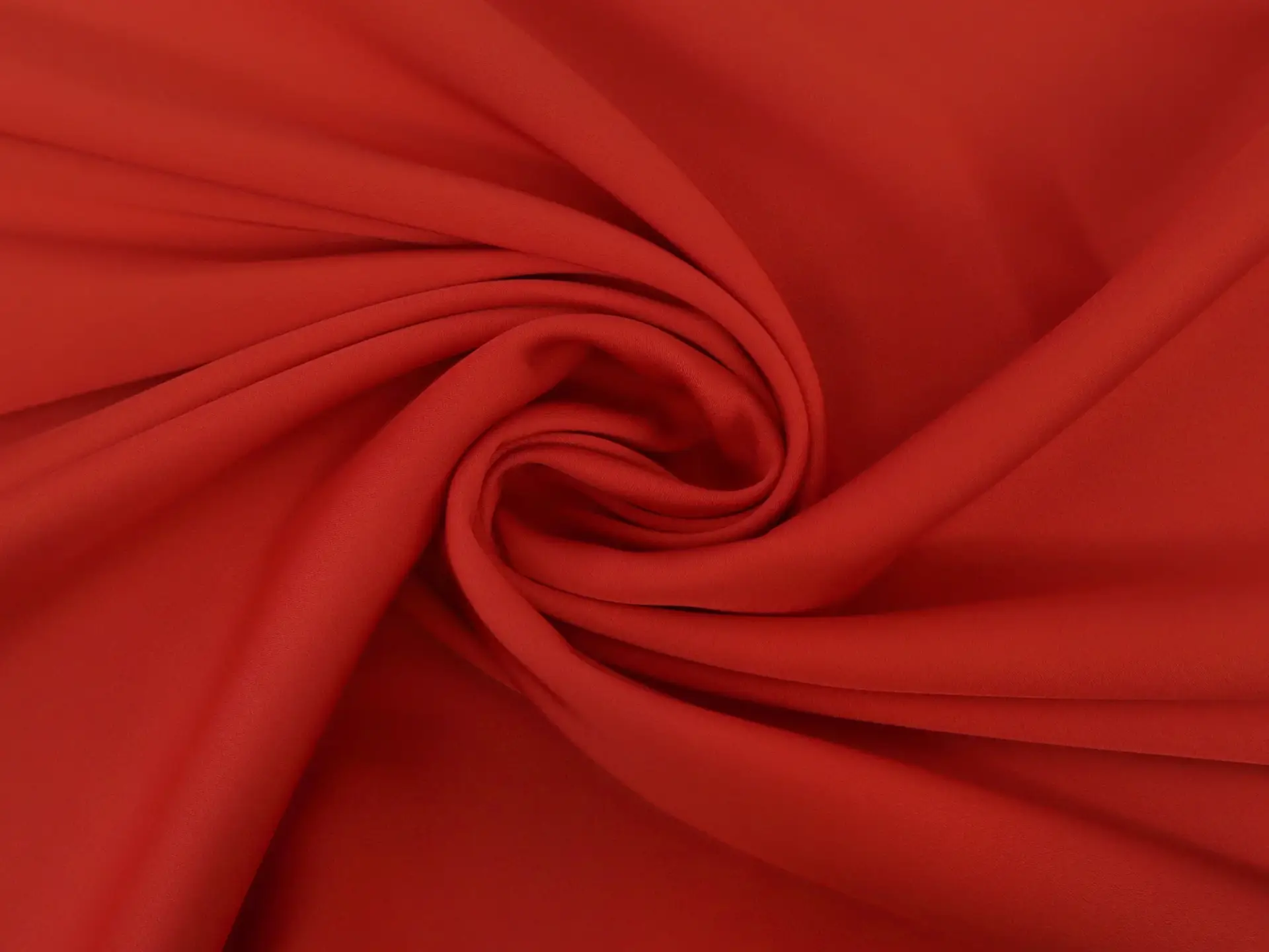 Triacetate Blend Heavy Charmeuse in Tomato