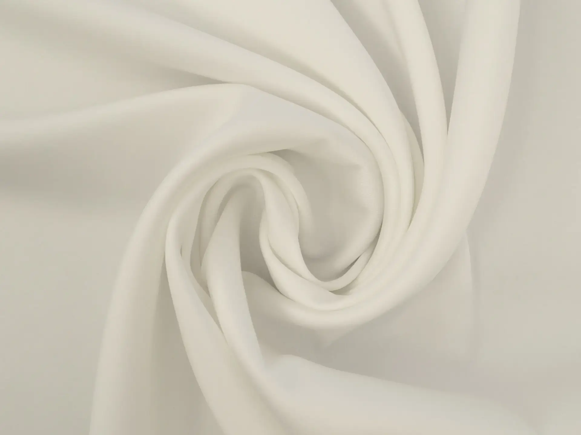Triacetate Blend Heavy Charmeuse in White
