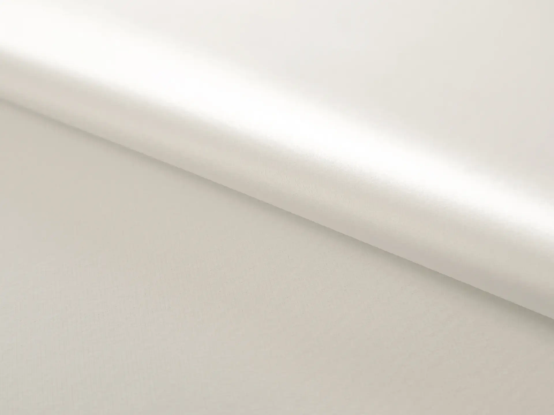 Triacetate Blend Charmeuse in White