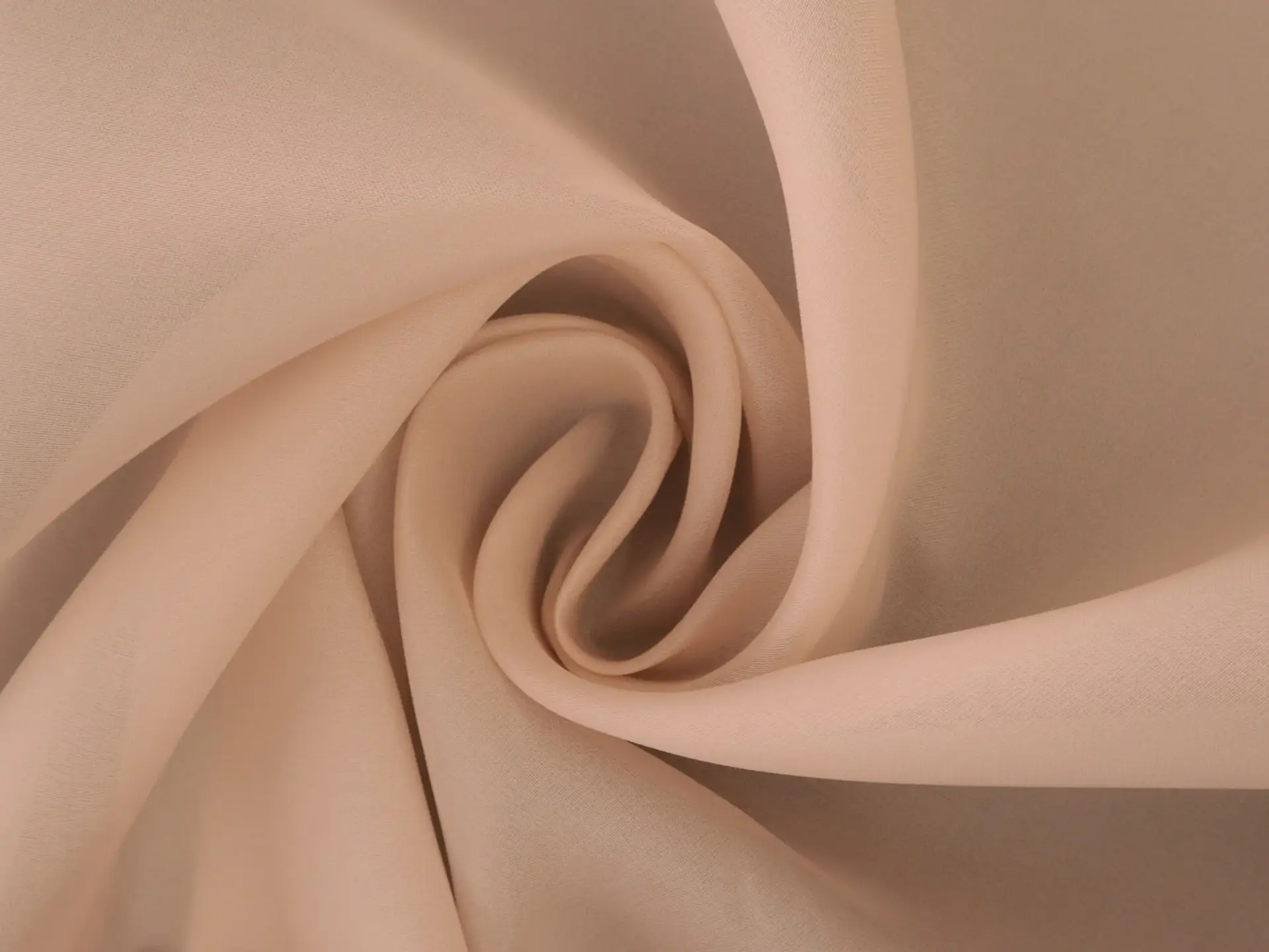 Silk Gazar in Barely Pink