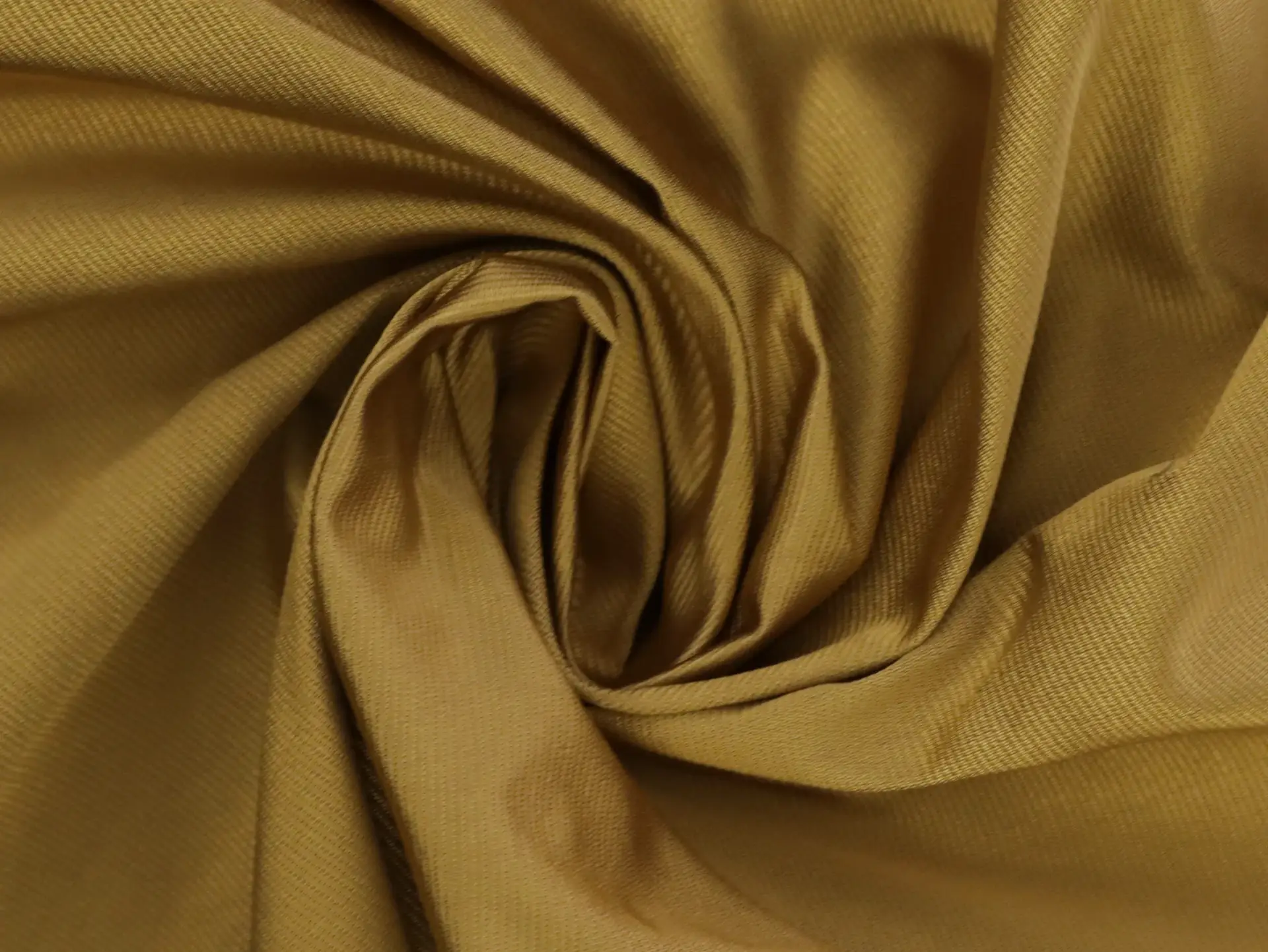 Silk Twill in Antique Gold