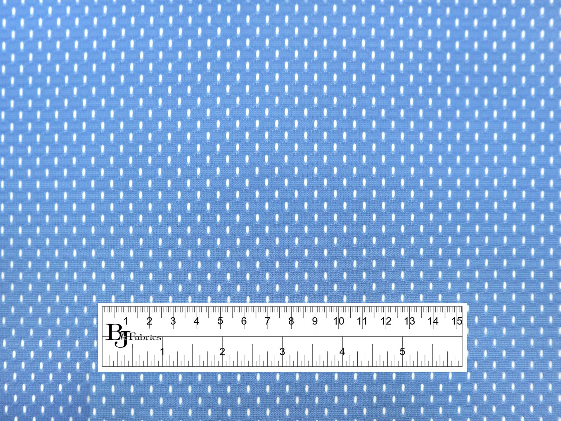 Polyester Athletic Mesh in Columbia Blue