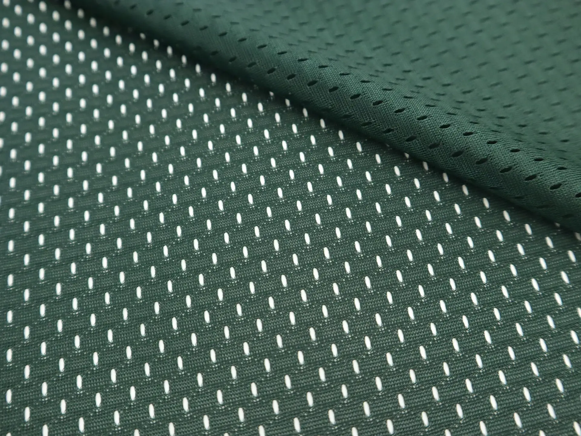 Polyester Athletic Mesh in Forest