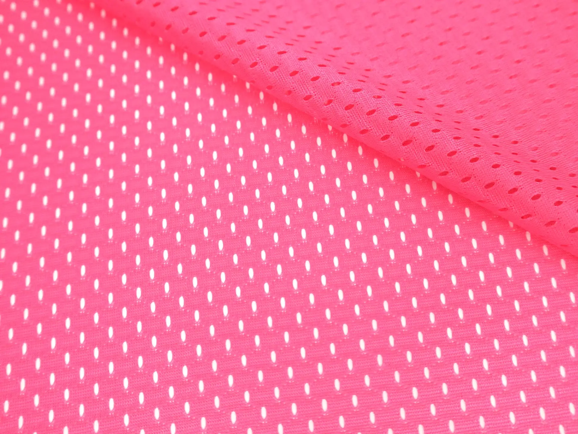 Polyester Athletic Mesh in Fuchsia
