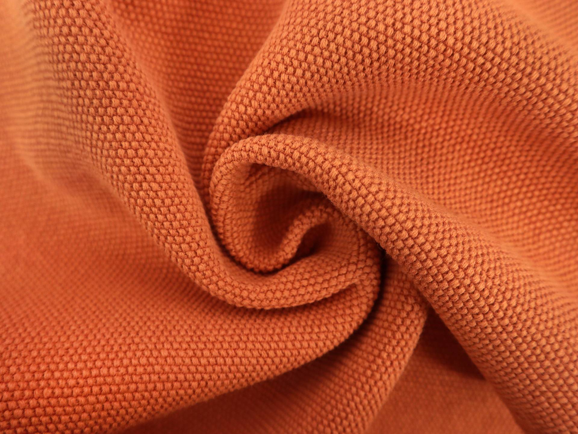 Italian Cotton Novelty Knit in Ochre