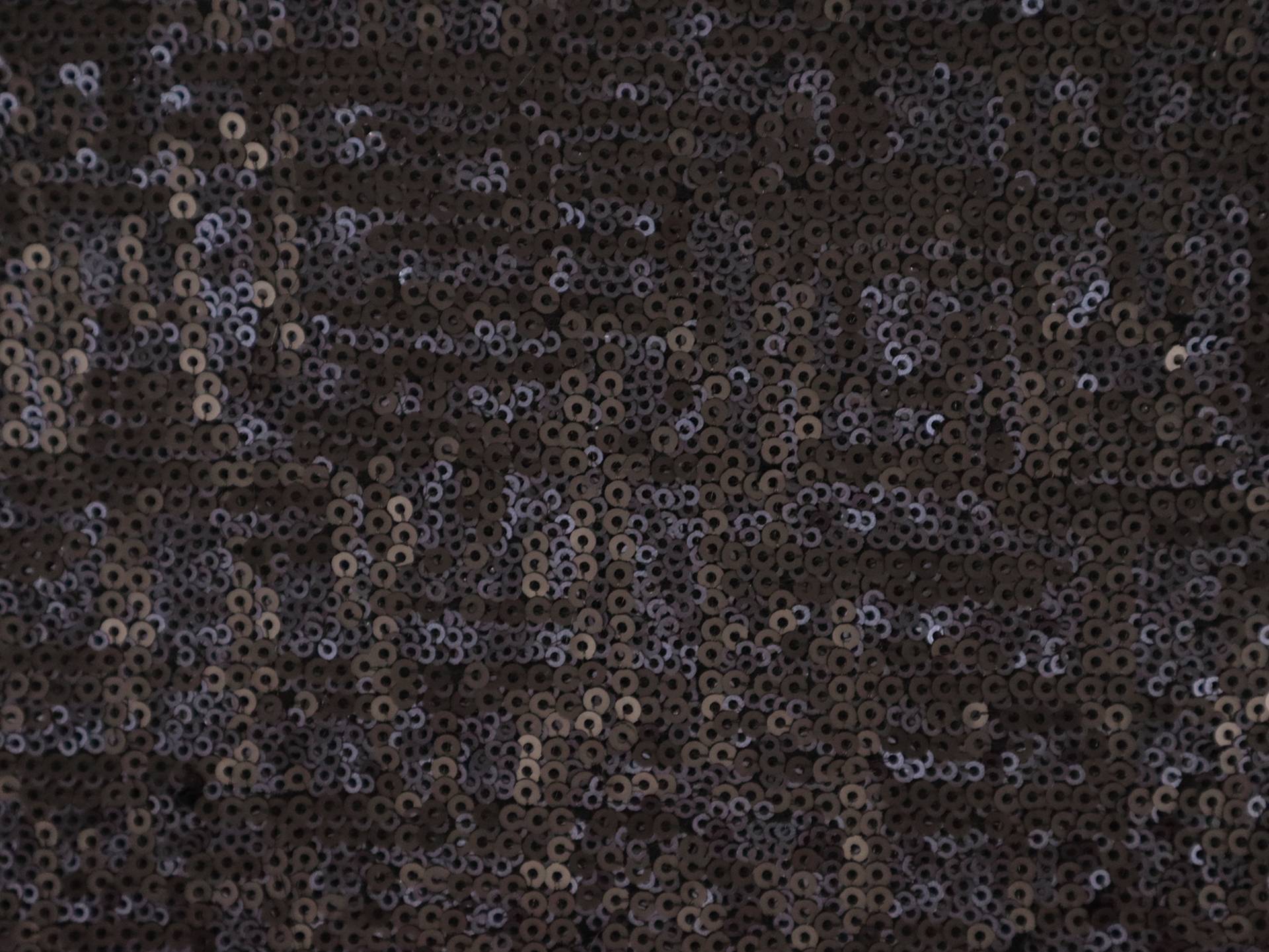 Sequins on Jersey in Blue and Black