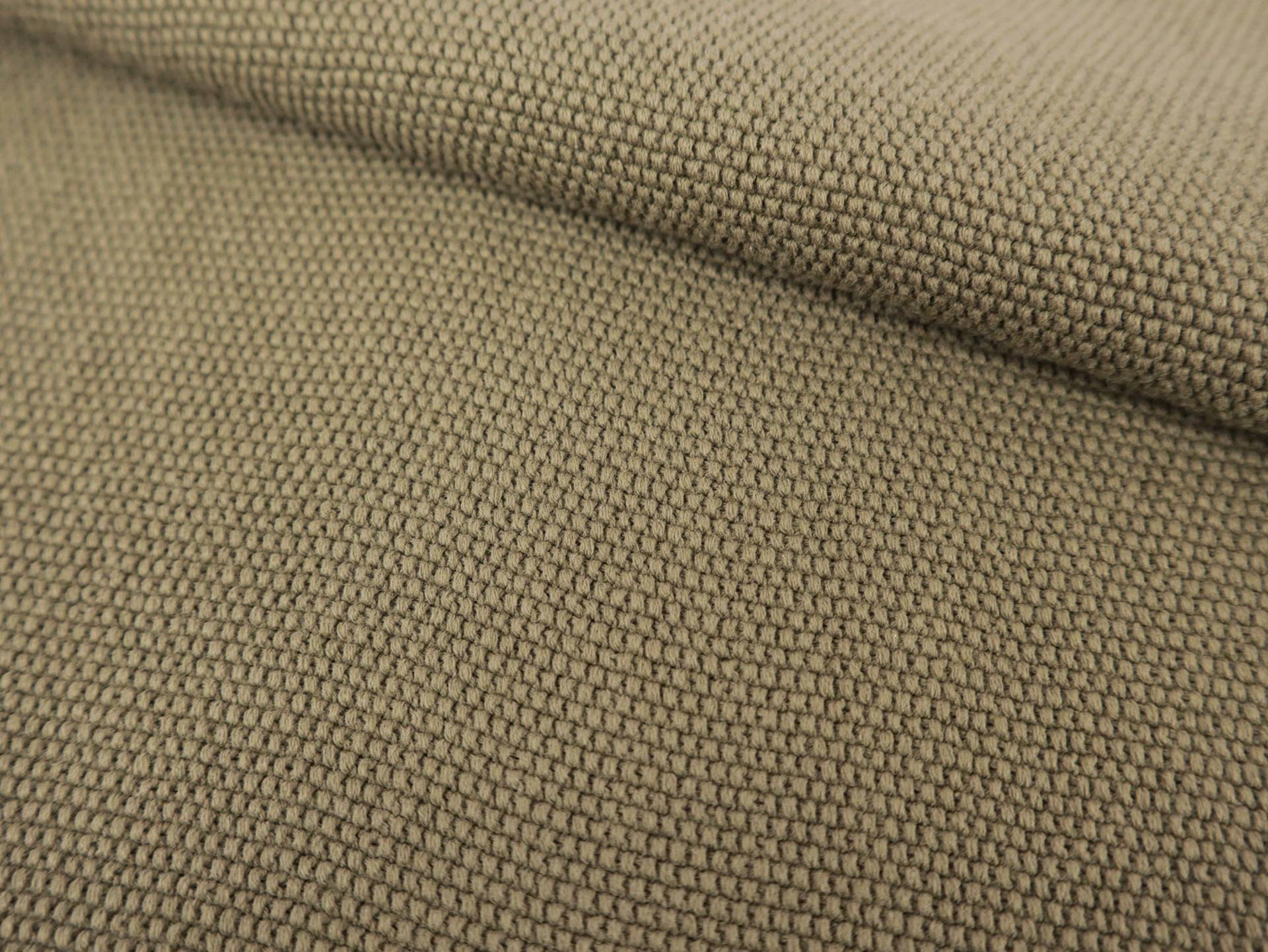 Italian Cotton Pique Knit in Army Green