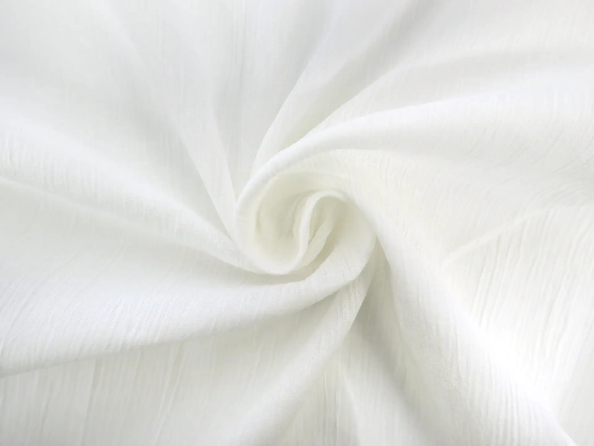 Japanese Cotton Crinkle Gauze in White