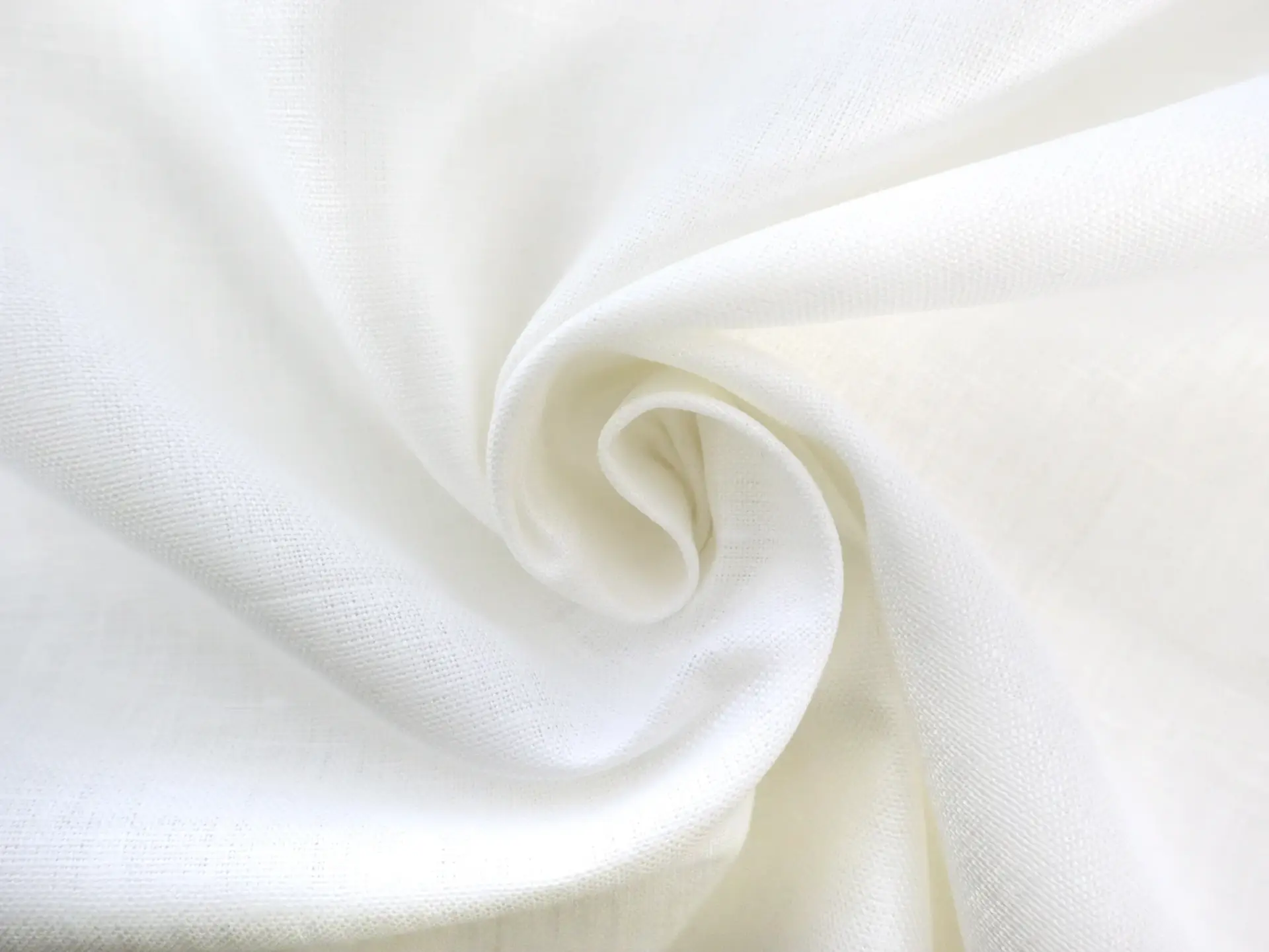 Irish Medium Weight Linen in White