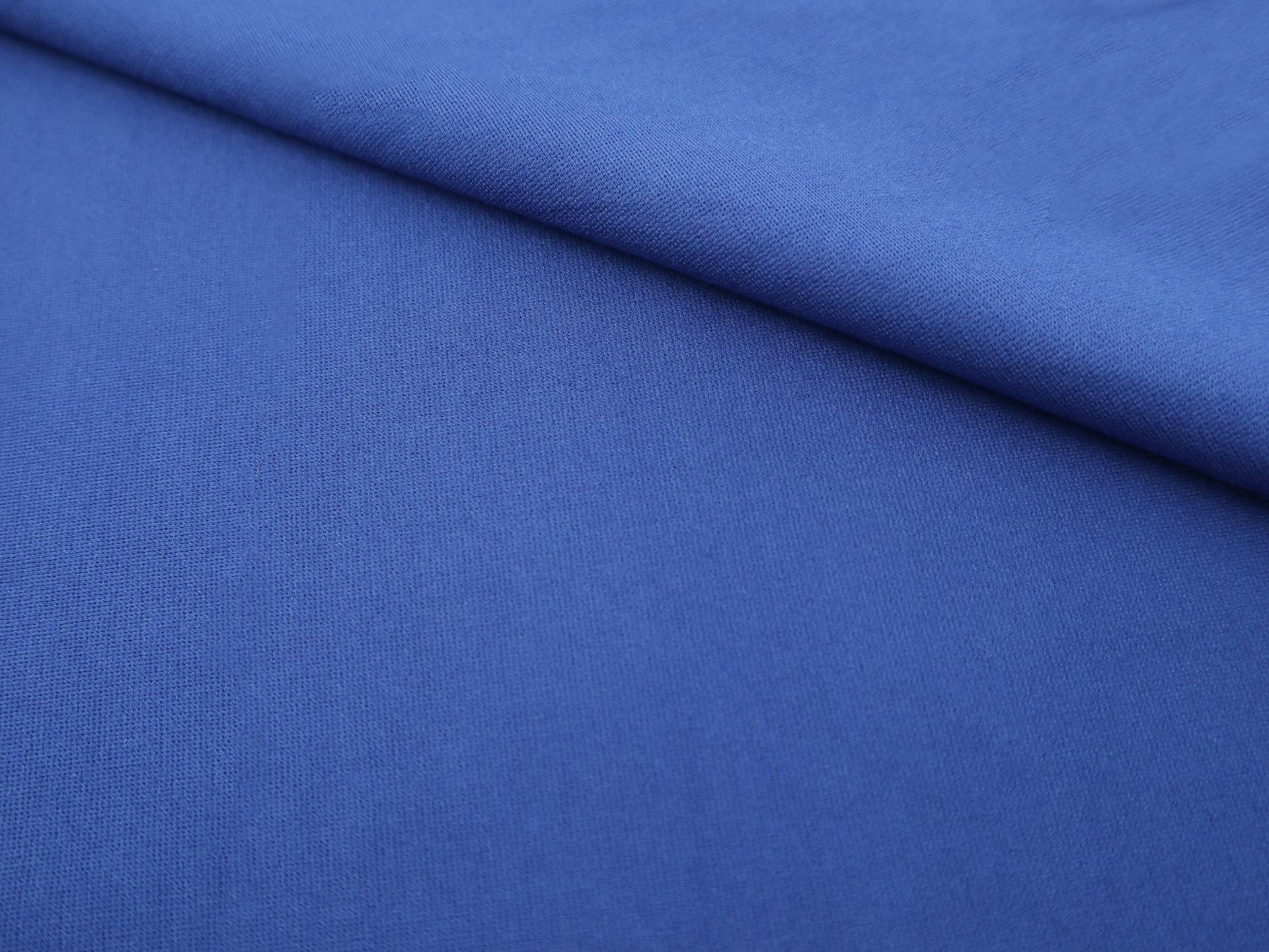 Rayon Blend Ponte Knit in Blue