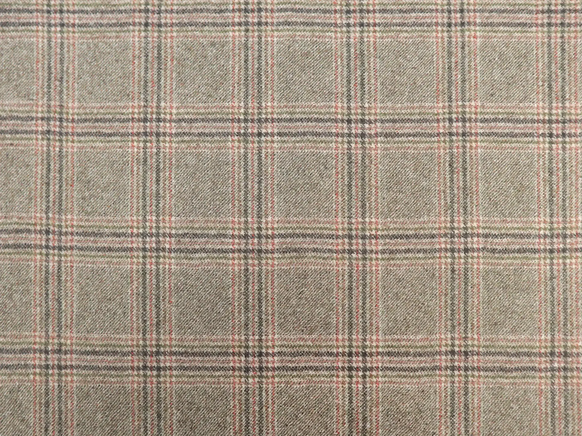 Zegna Cashmere Plaid Suiting in Waterfowl Brown