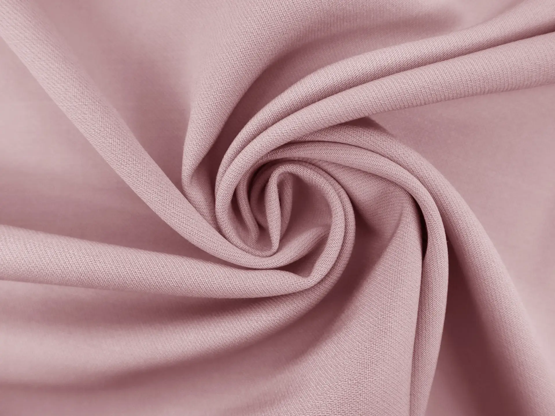 Italian Wool Satin Faille in Rose