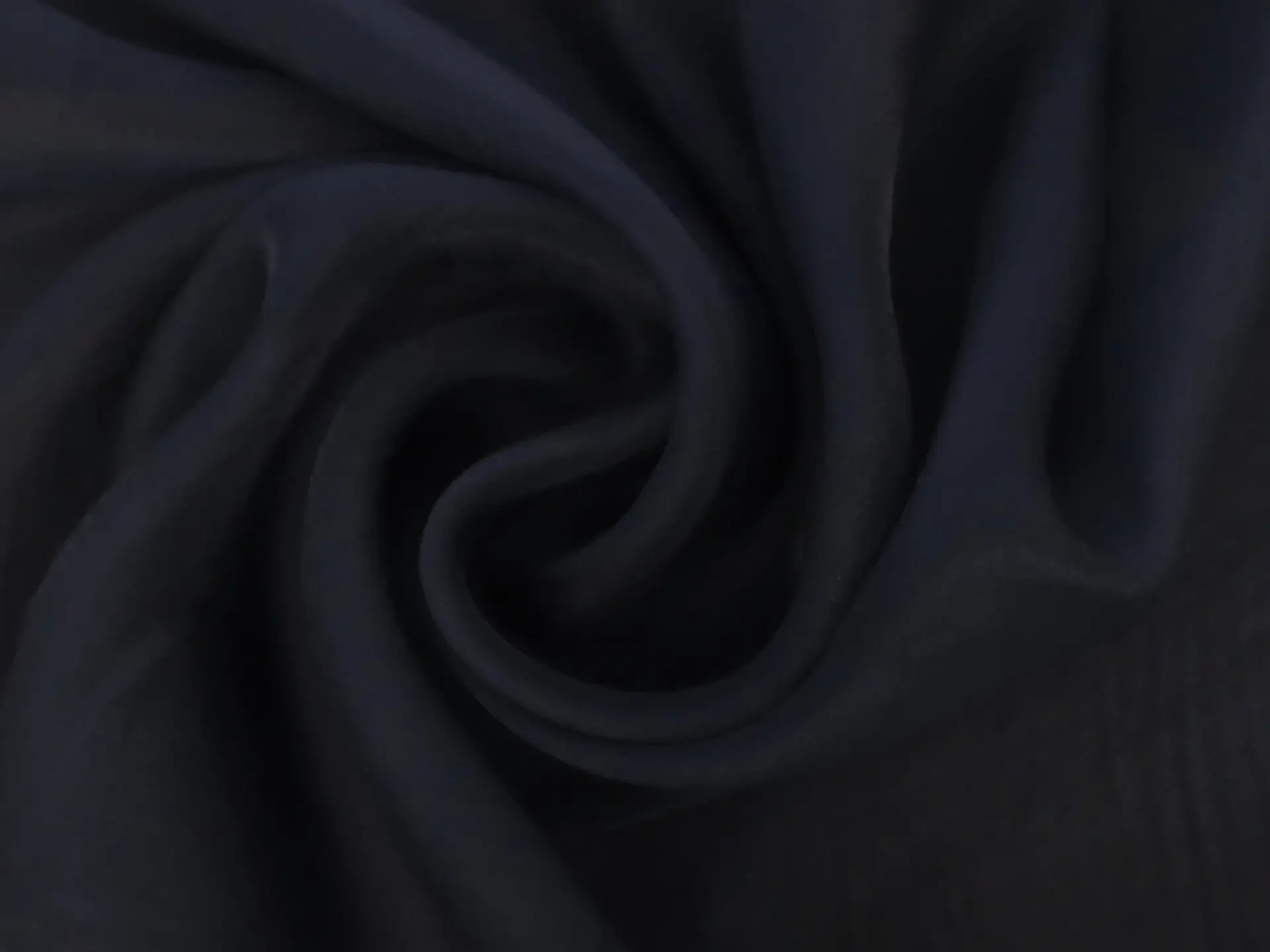 Silk and Nylon Chiffon in Navy