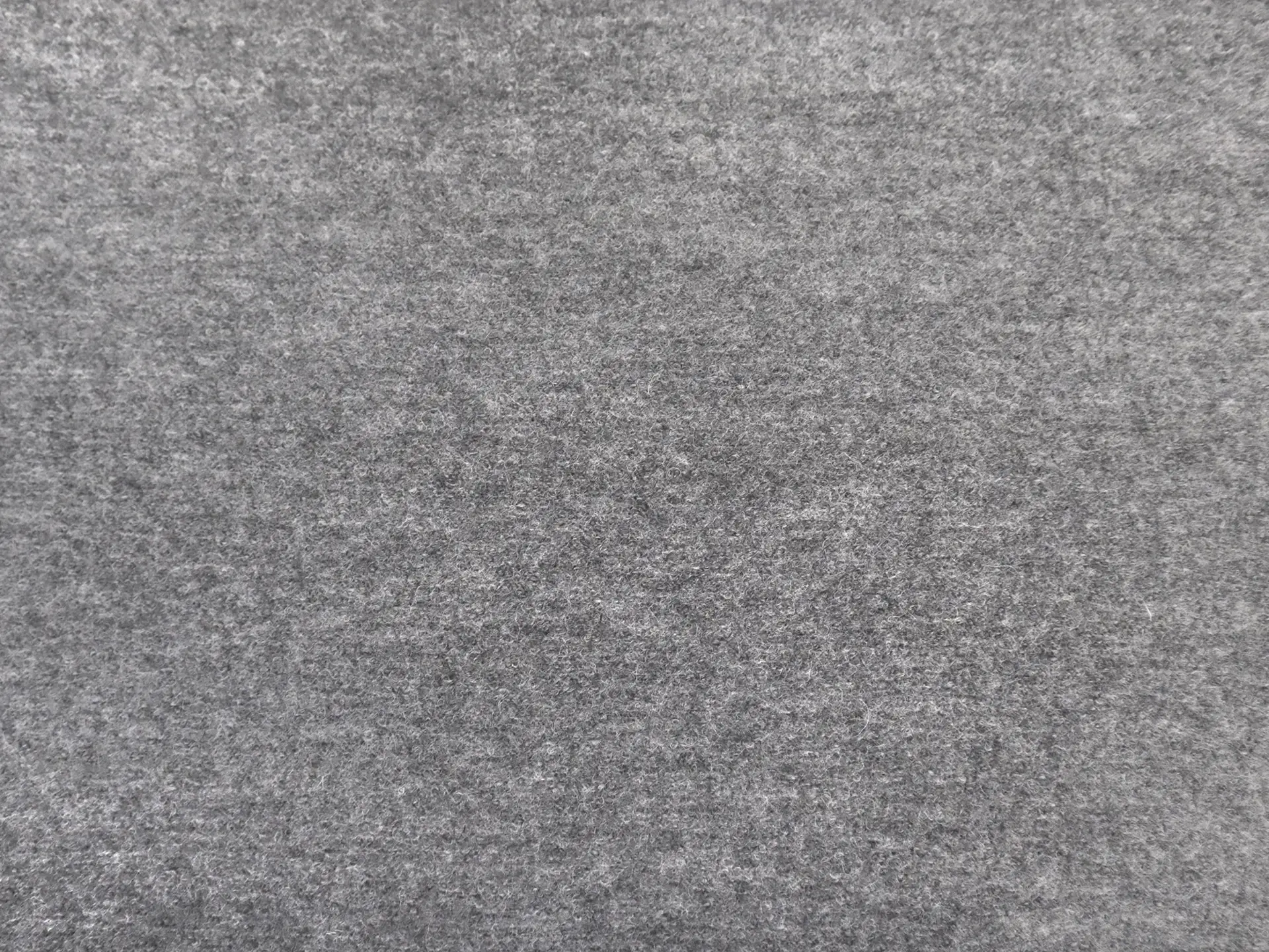 Boiled Wool Knit in Dark Heather Grey
