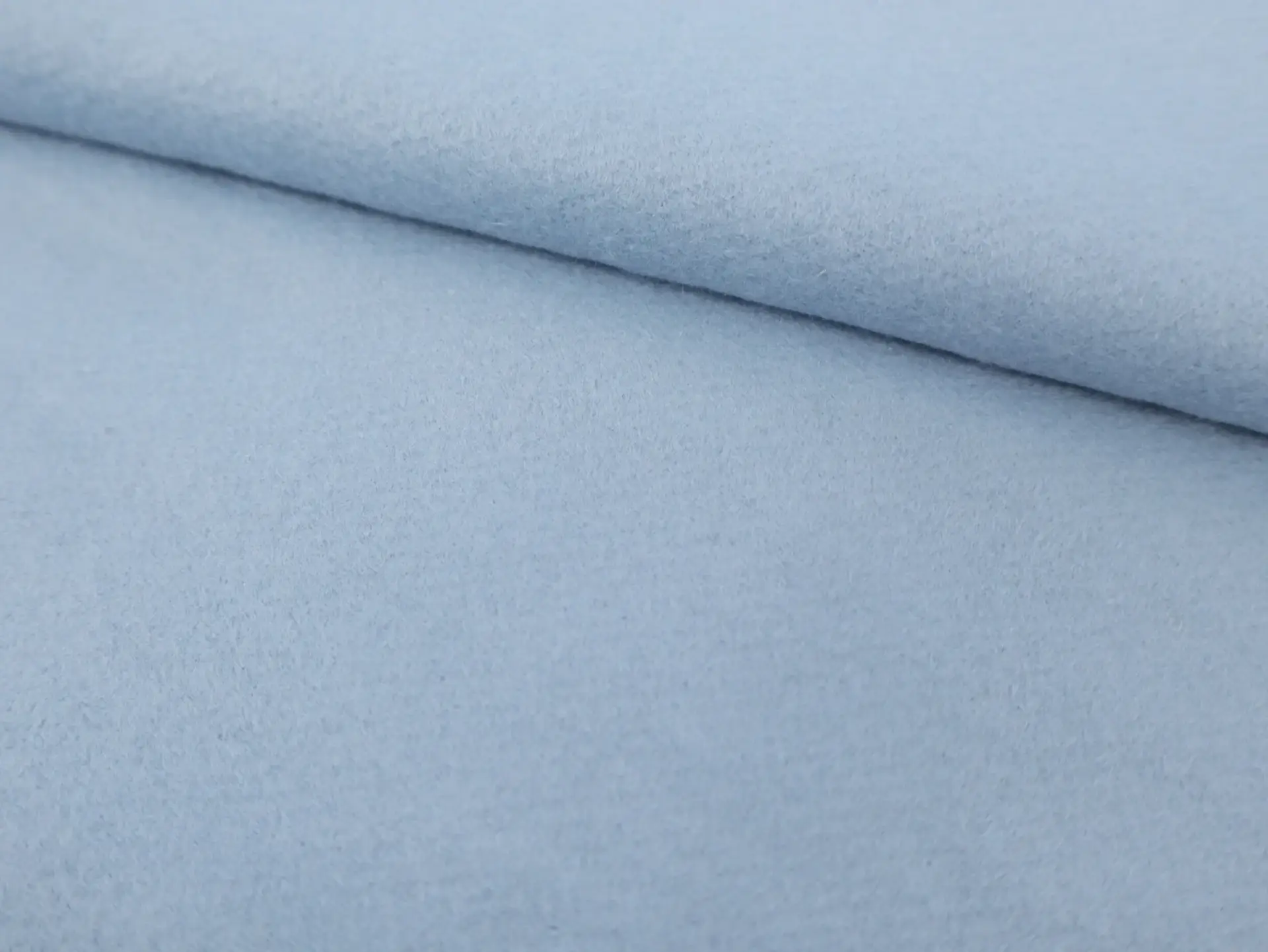 Hemp, Cotton & Bamboo Sweatshirt Fleece in Light Denim