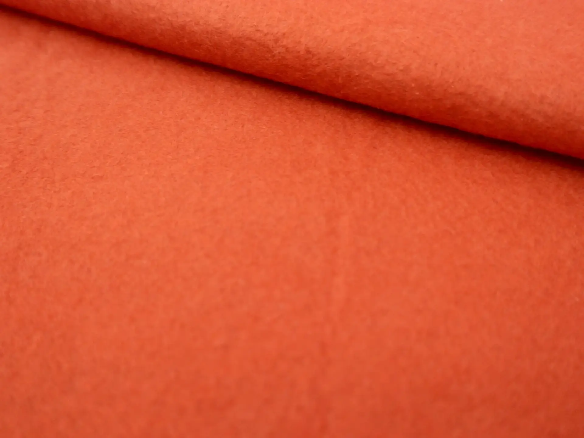 Hemp, Cotton & Bamboo Sweatshirt Fleece in Rust