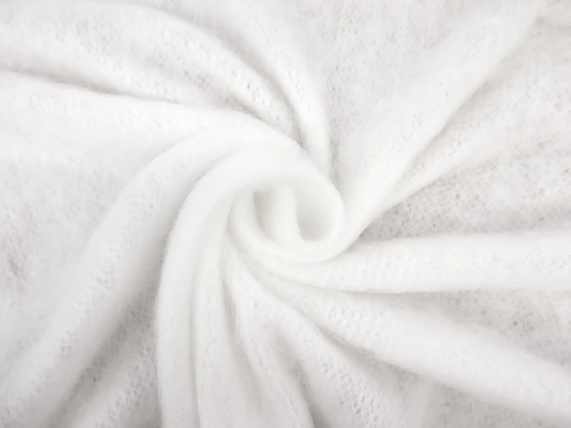 Rayon "Lambswool" Interlining in White
