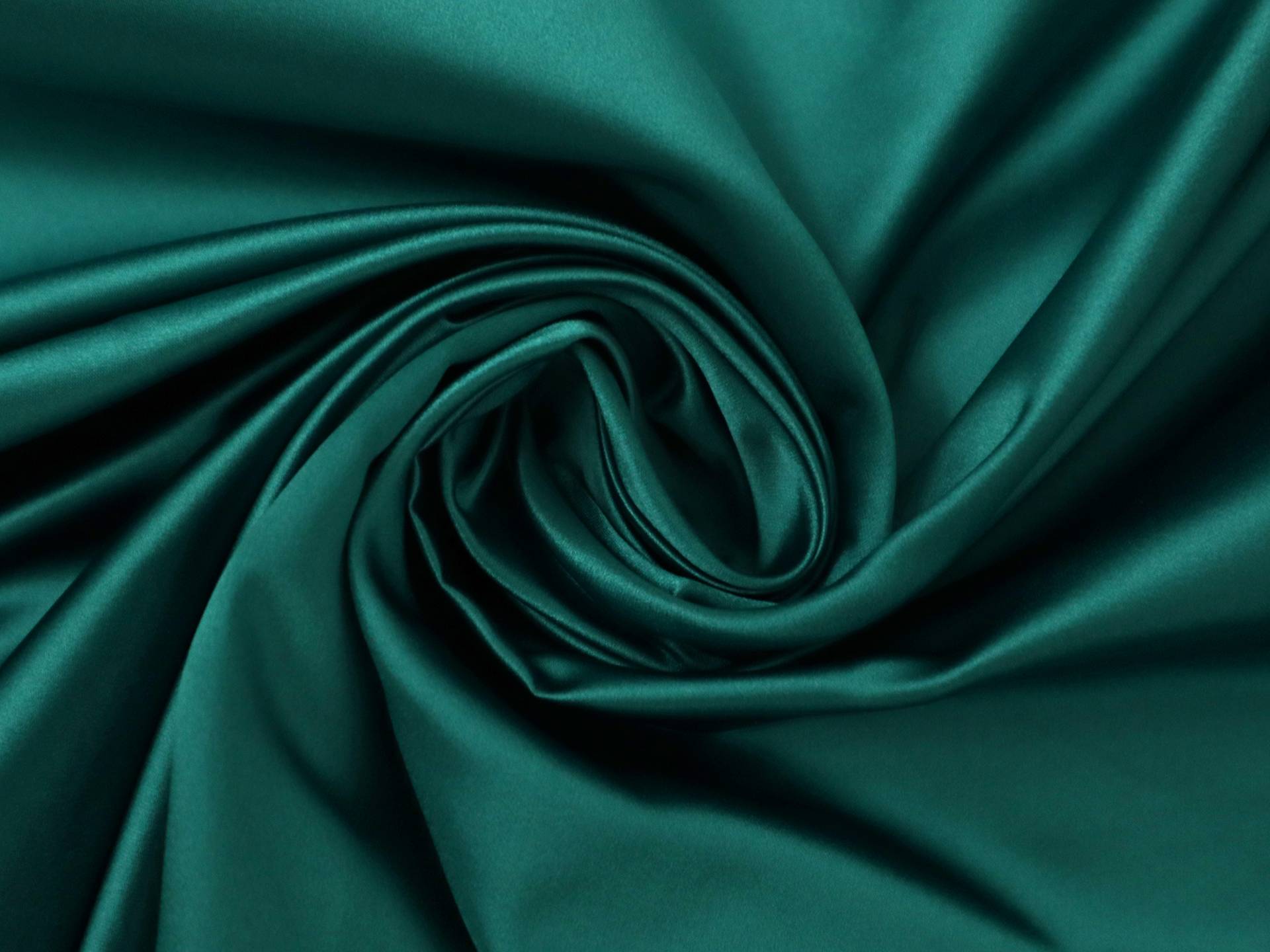 Pure Silk Duchesse Satin in Teal