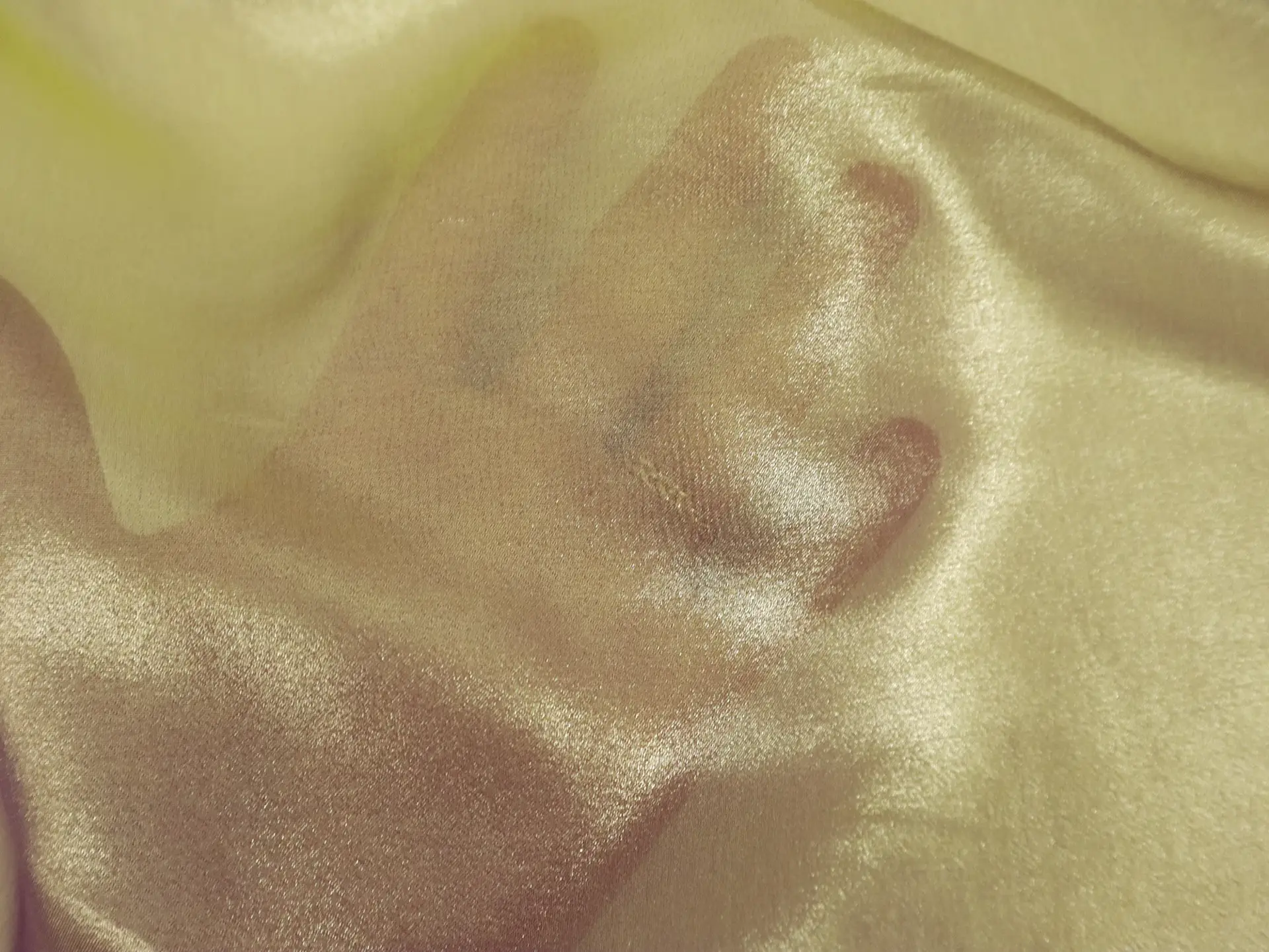 Metallic Coated Silk Chiffon in Grellow, Fuchsia, and Antique Gold