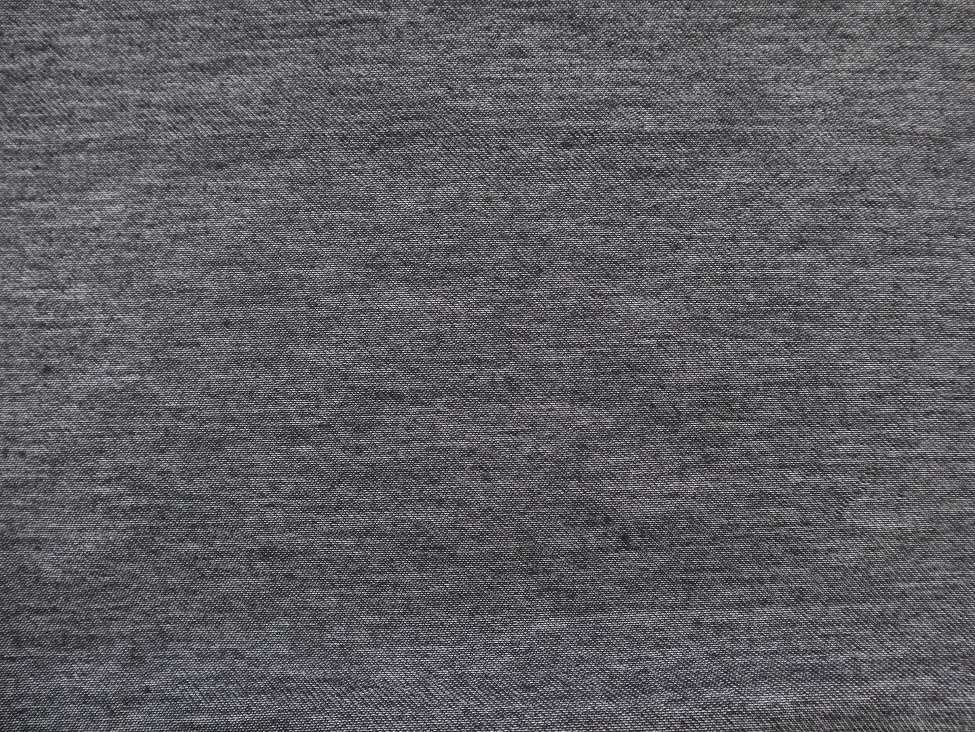 Denim-Look Waterproofed Double Faced Knit in Black