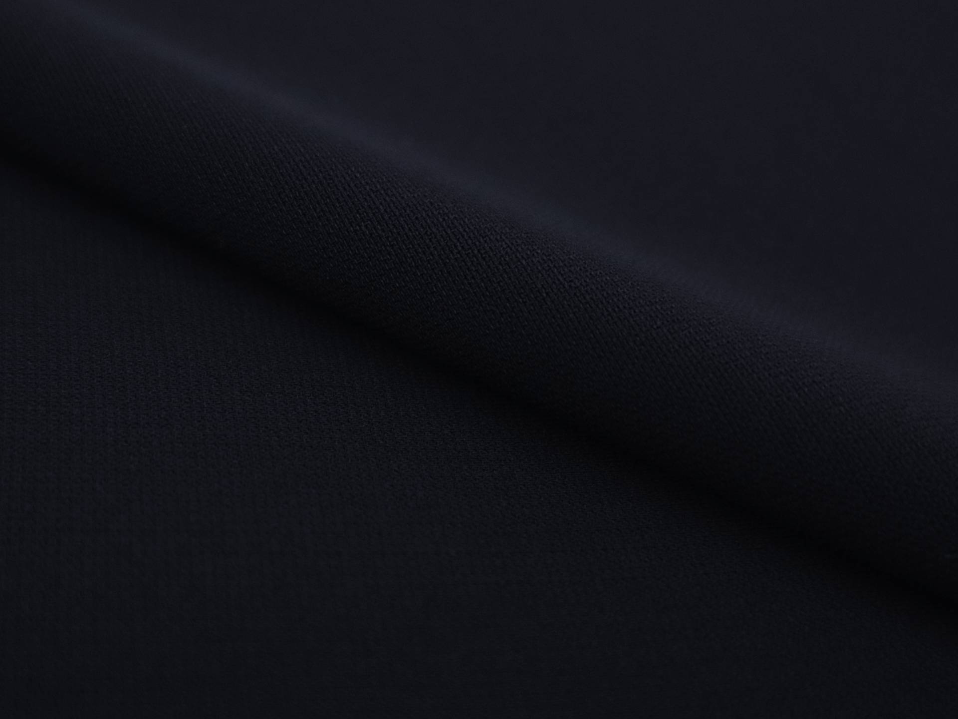 Synthetic Barathea Crepe in Navy