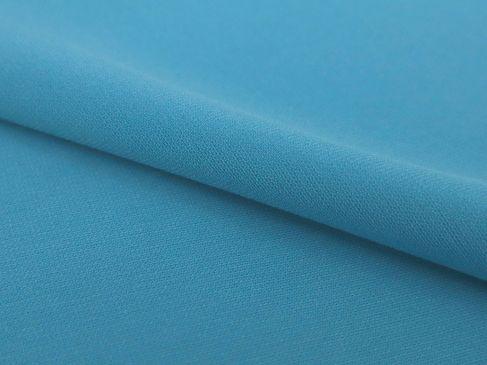 Synthetic Barathea Crepe in Turquoise