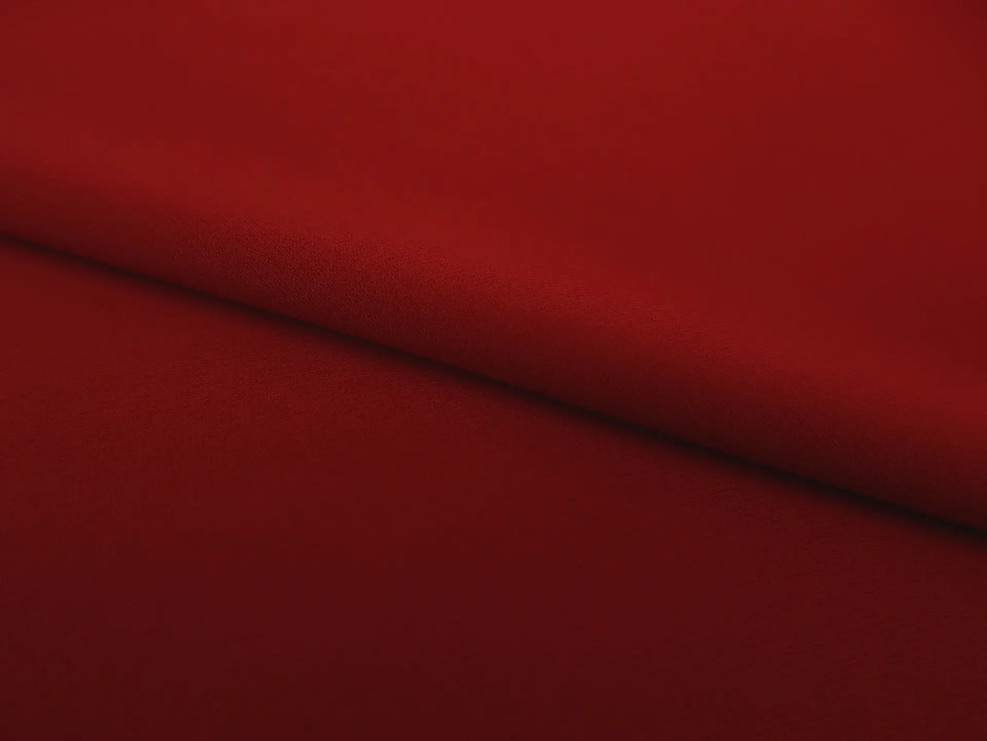 Synthetic Barathea Crepe in Red