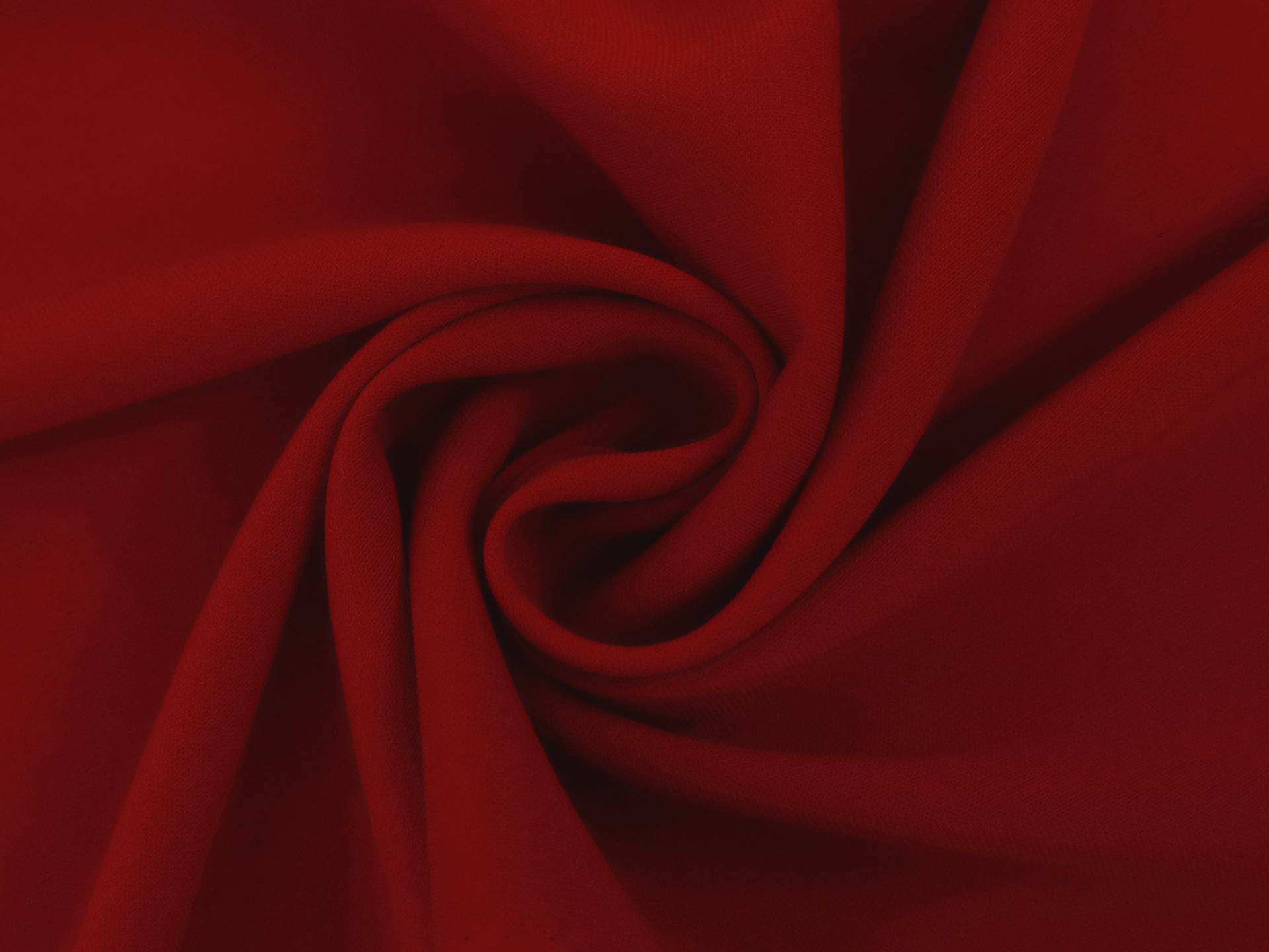 Synthetic Barathea Crepe in Red