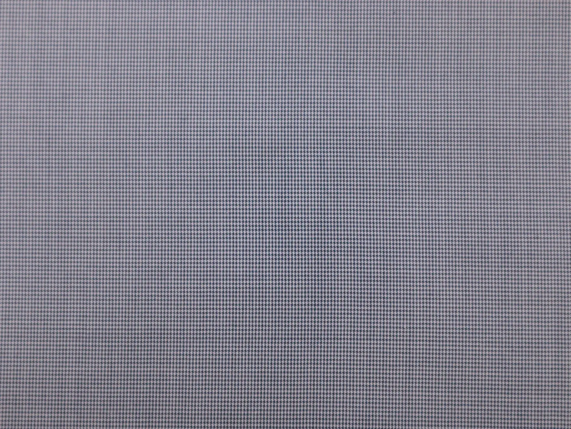 Silk Shirting with Micro Houndstooth Pattern in Dark Blue and Grey