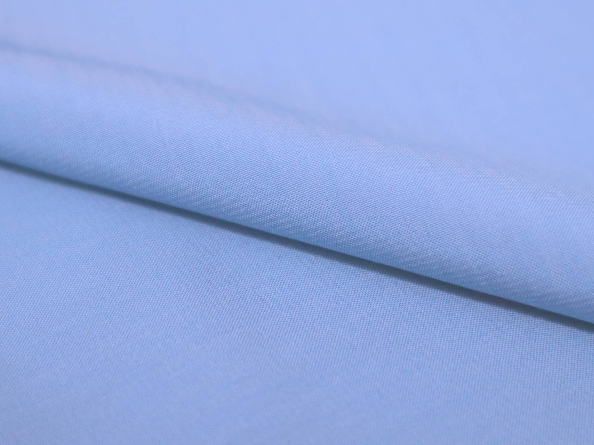 Silk Shirting in Sky Blue