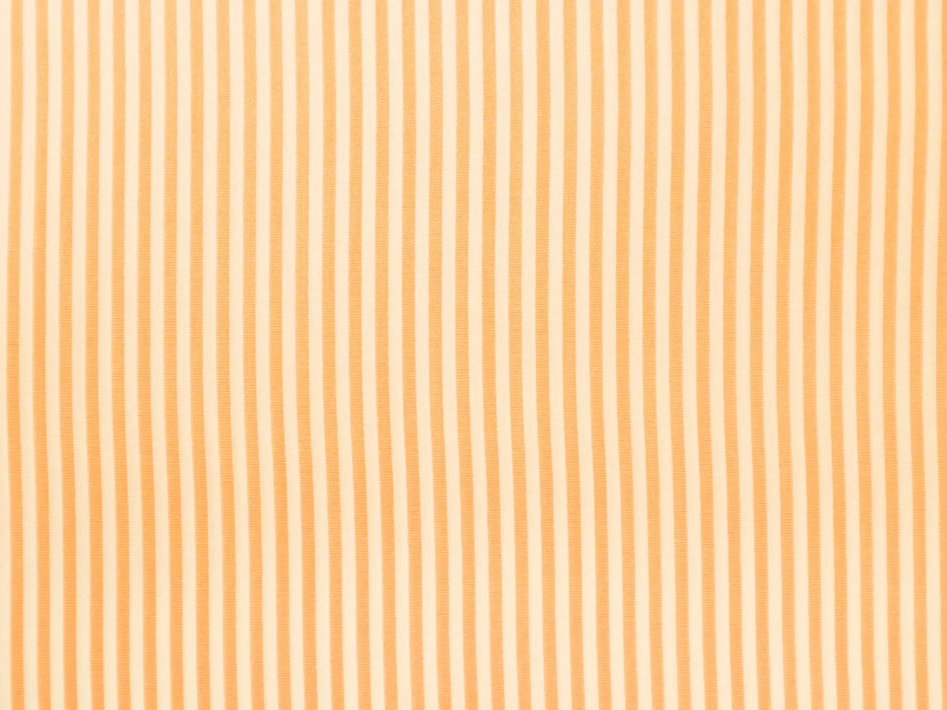 Silk Shirting with Cream and Light Orange Stripe