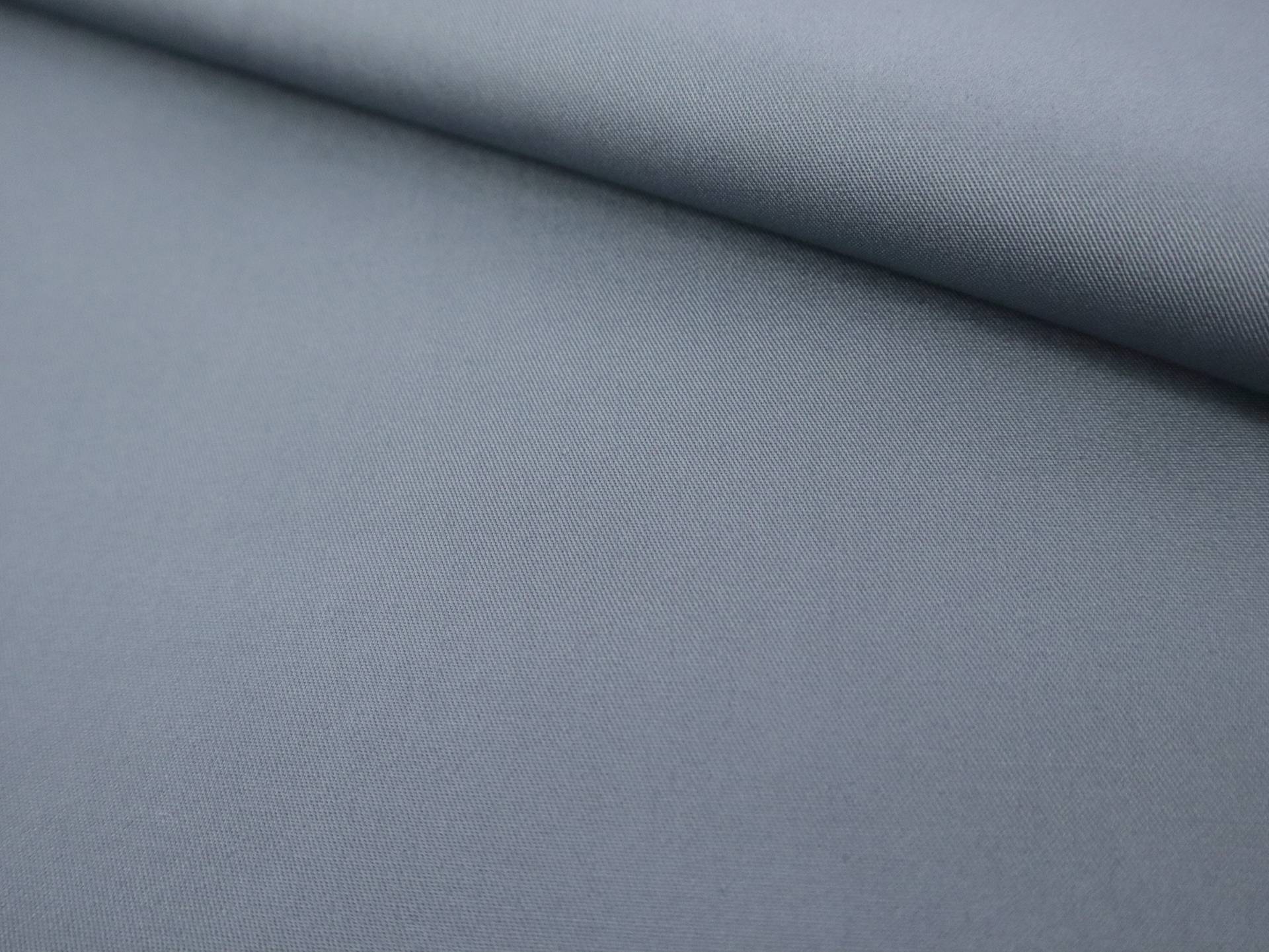 Japanese Combed Cotton Fine Twill in Mineral Blue