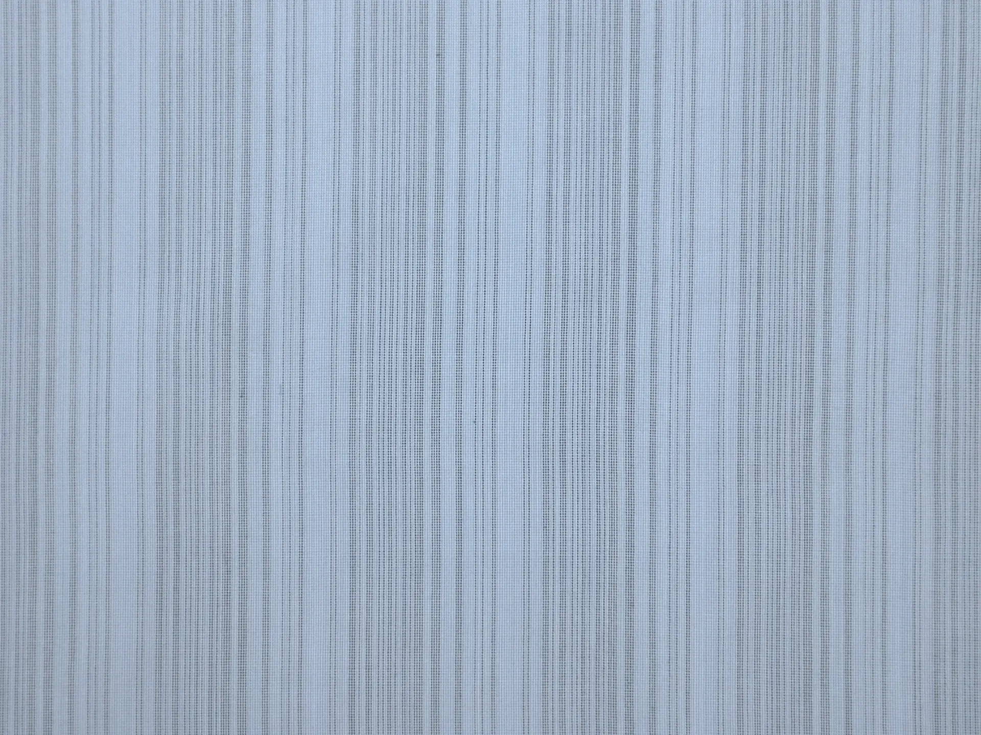 Silk Shirting with Pale Blue and Grey Stripes