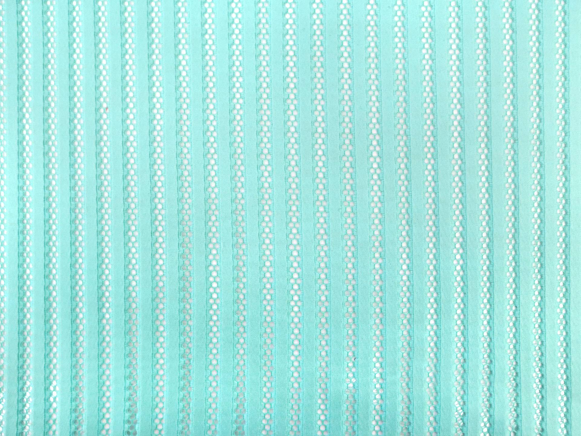 Novelty Striped Net in Mint