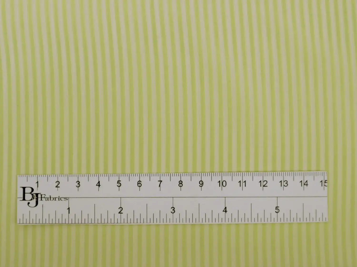Silk Shirting with Grellow and Cream Stripes