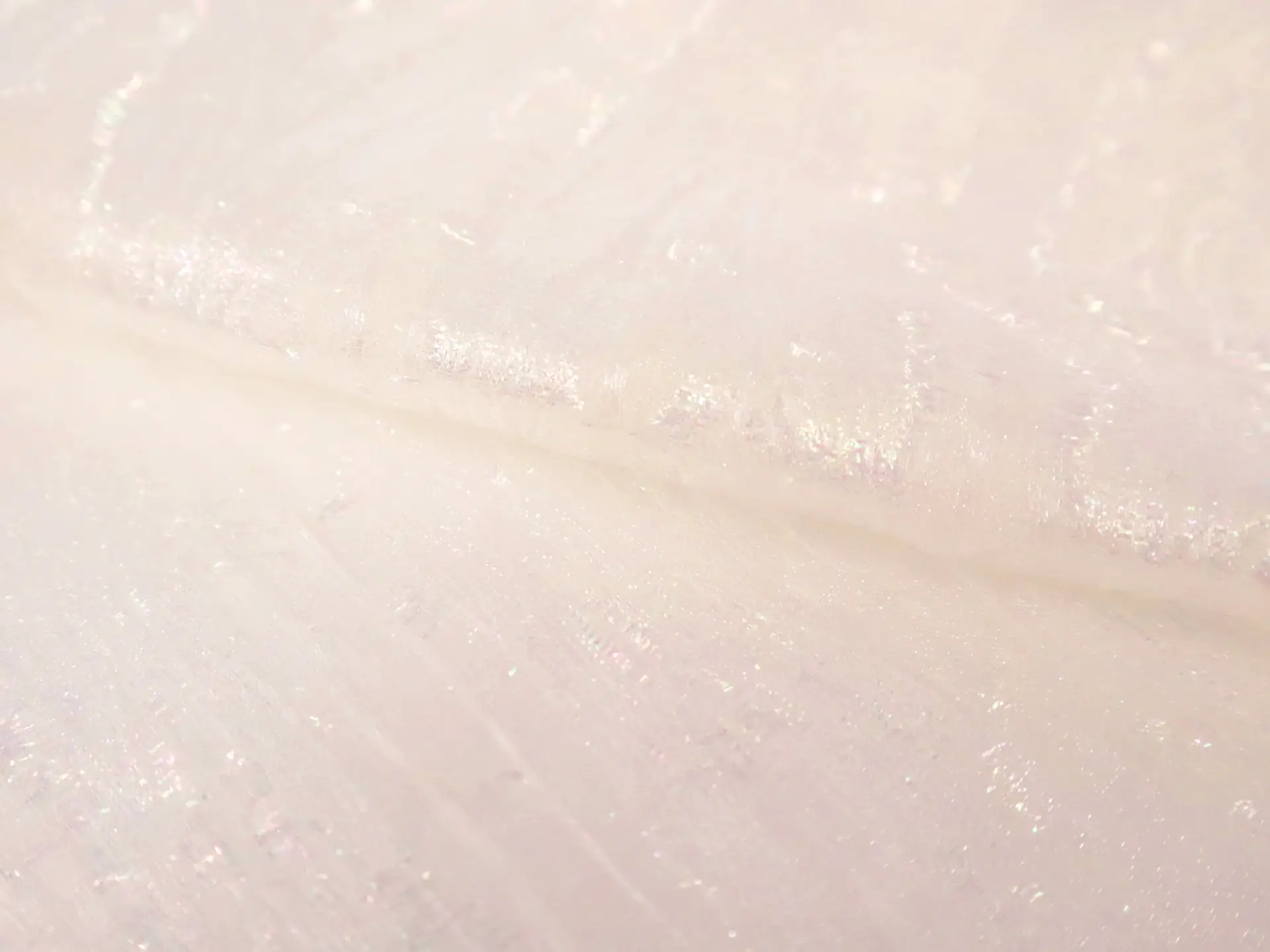 Novelty Metallic Sheer Organza in Pearl