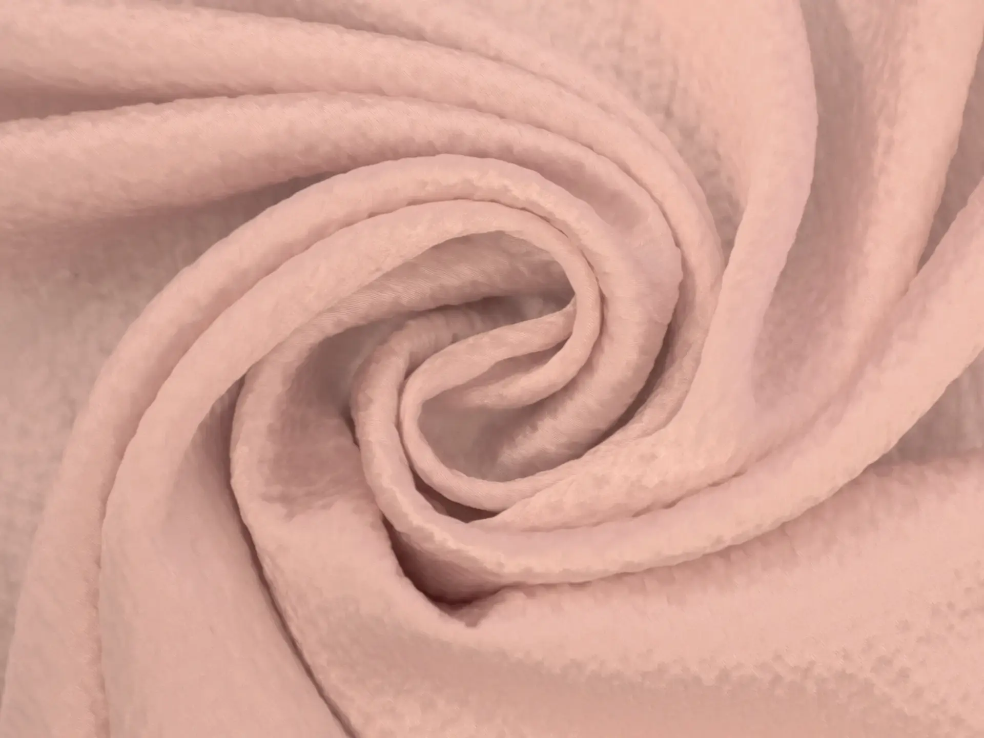 Hammered Silk Satin in Pale Pink