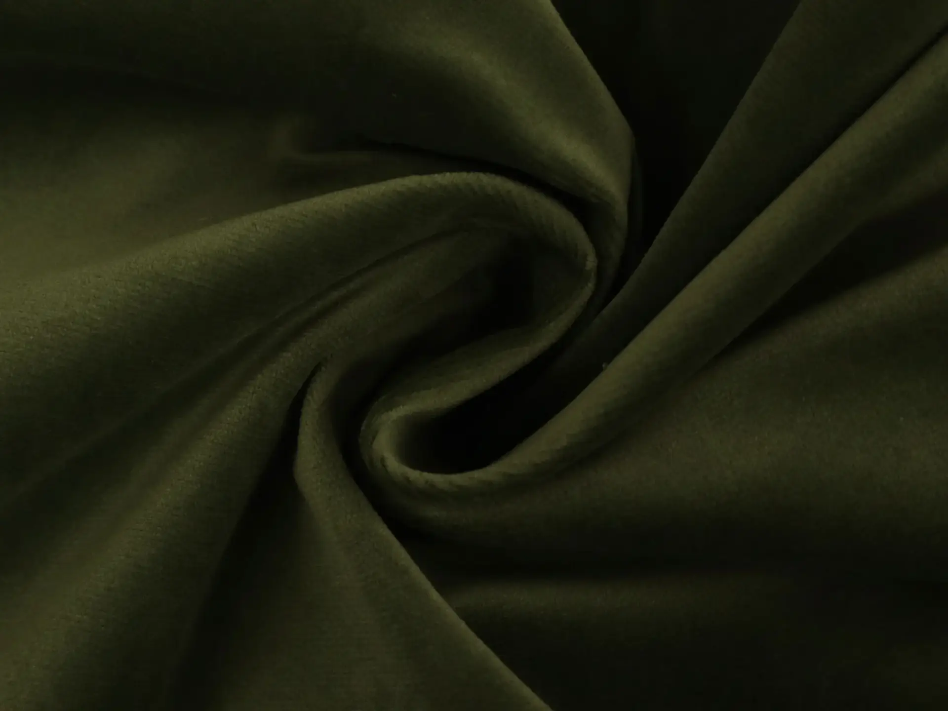 Polyester Upholstery Velvet in Green