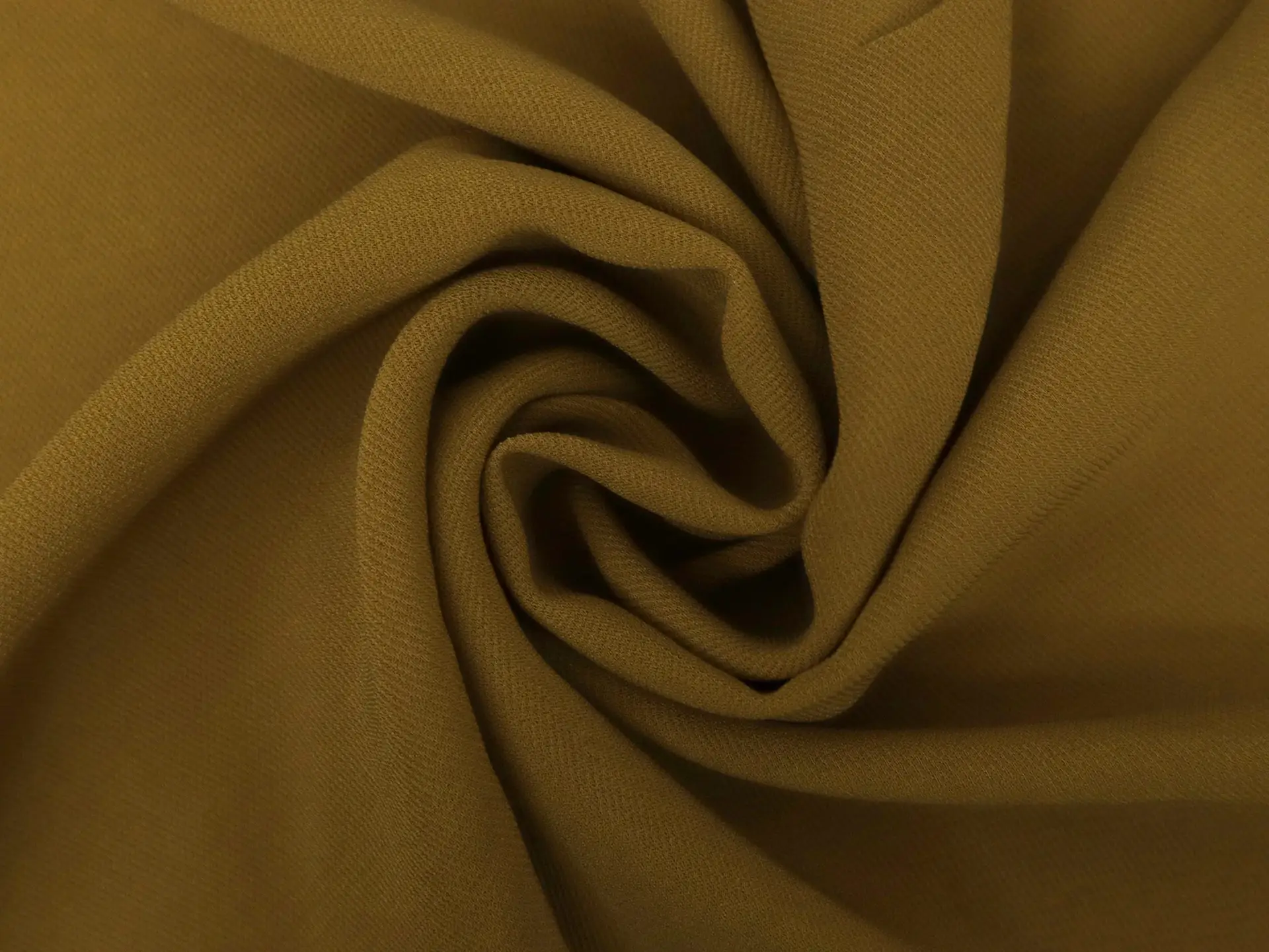 Rayon Novelty Crepe in Mustard