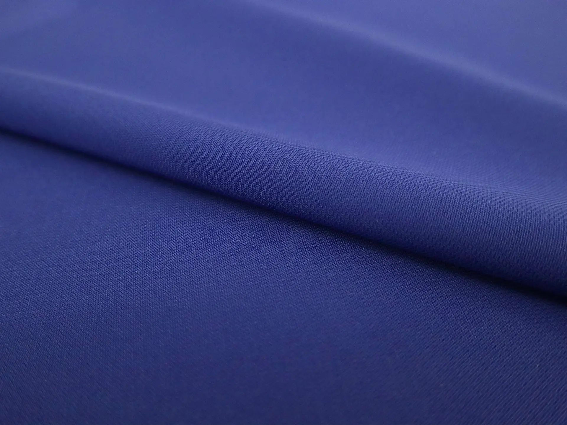 Synthetic Barathea Crepe in Royal Blue