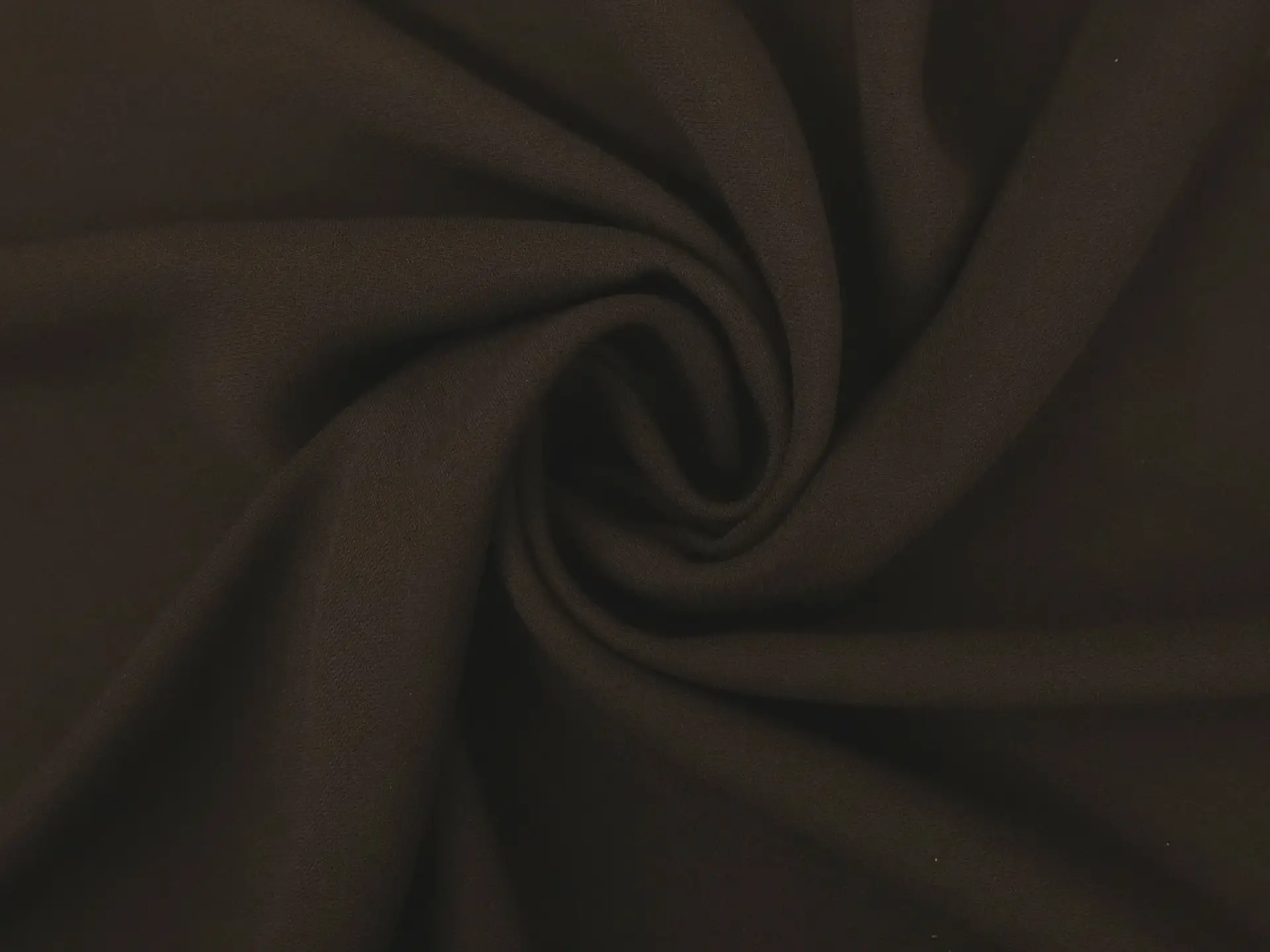Synthetic Barathea Crepe in Cocoa