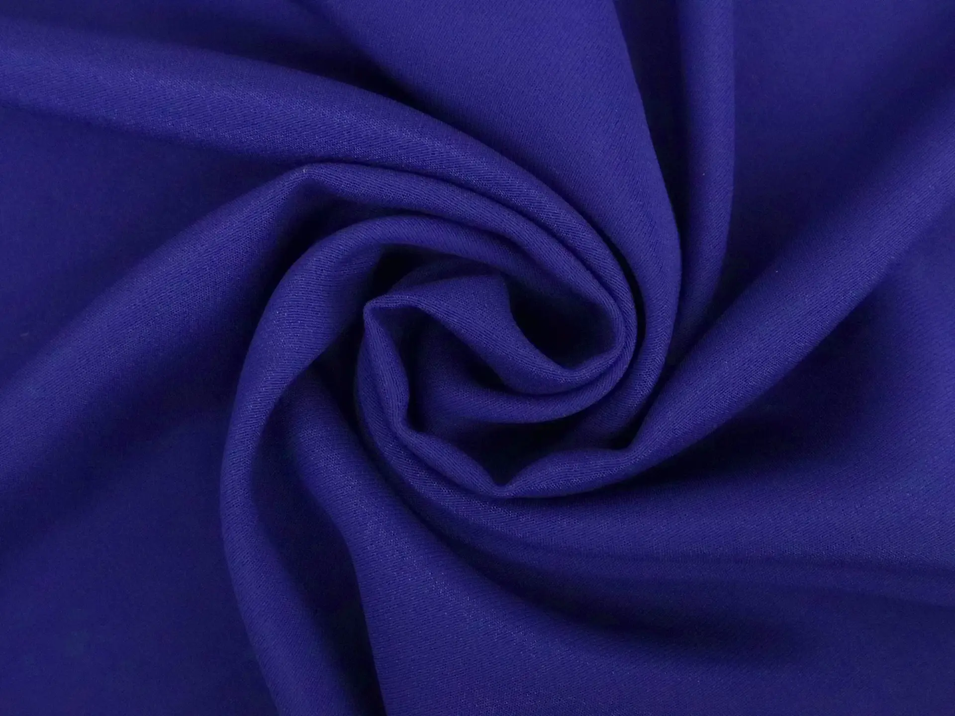 Synthetic Barathea Crepe in Blueberry
