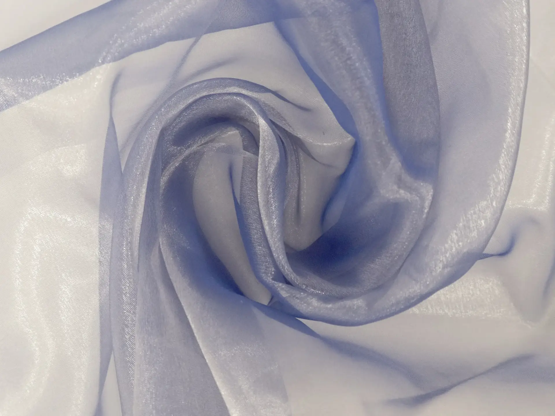 Sparkle Sheer Organza in Blue